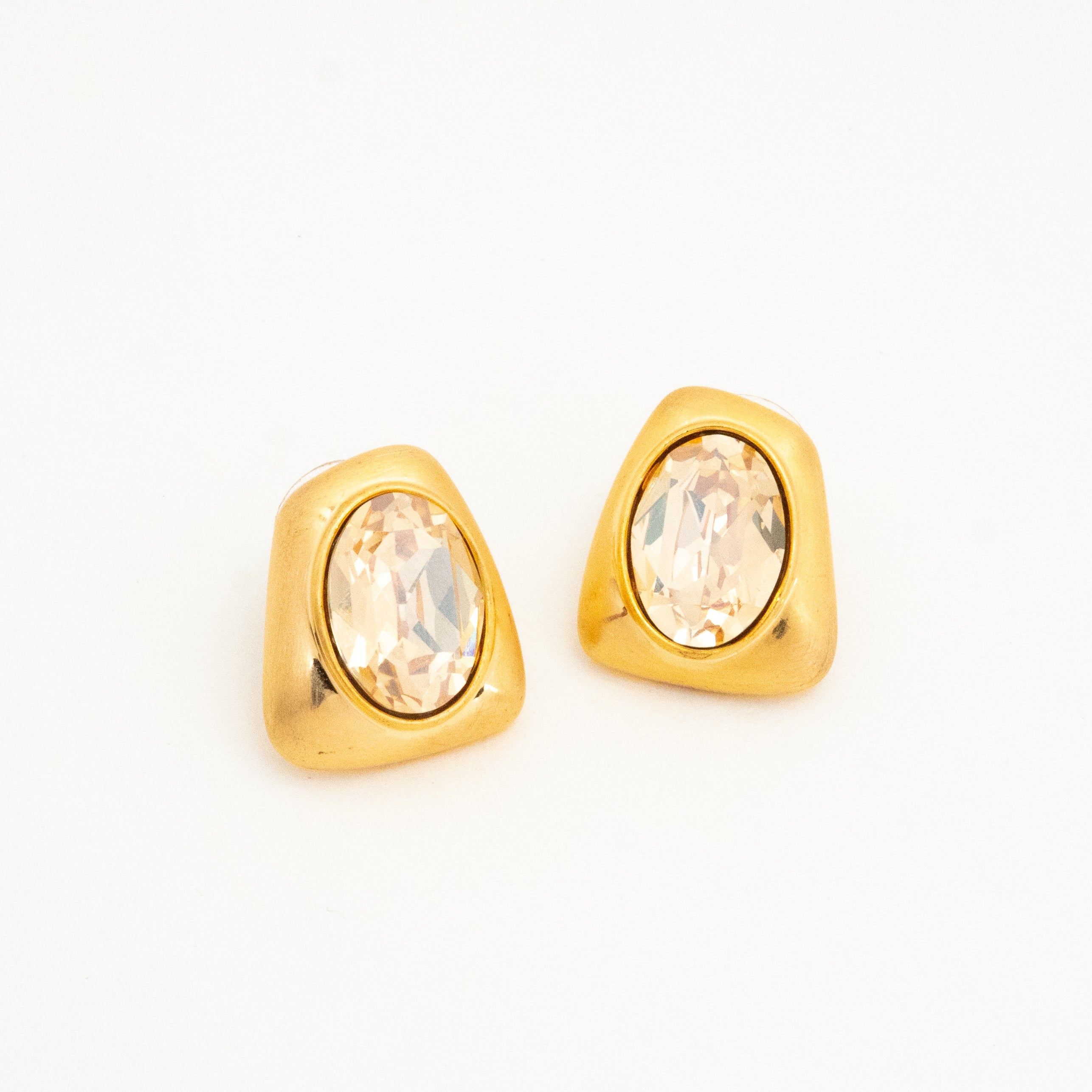Astra Matte Crystal Earrings