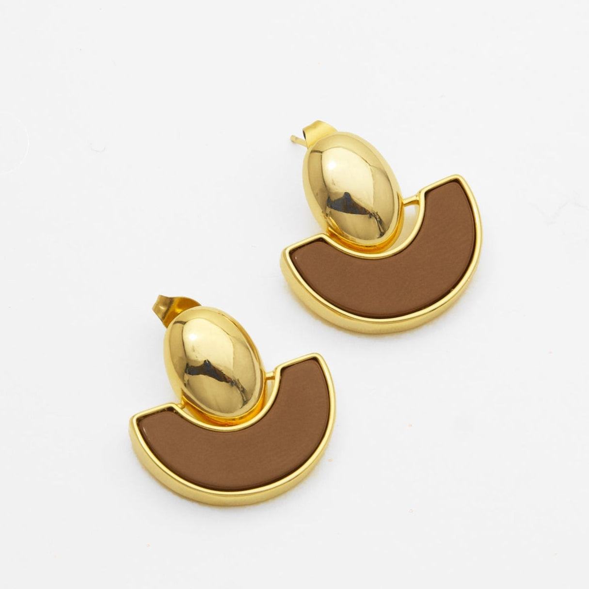 Amber Glide Earrings
