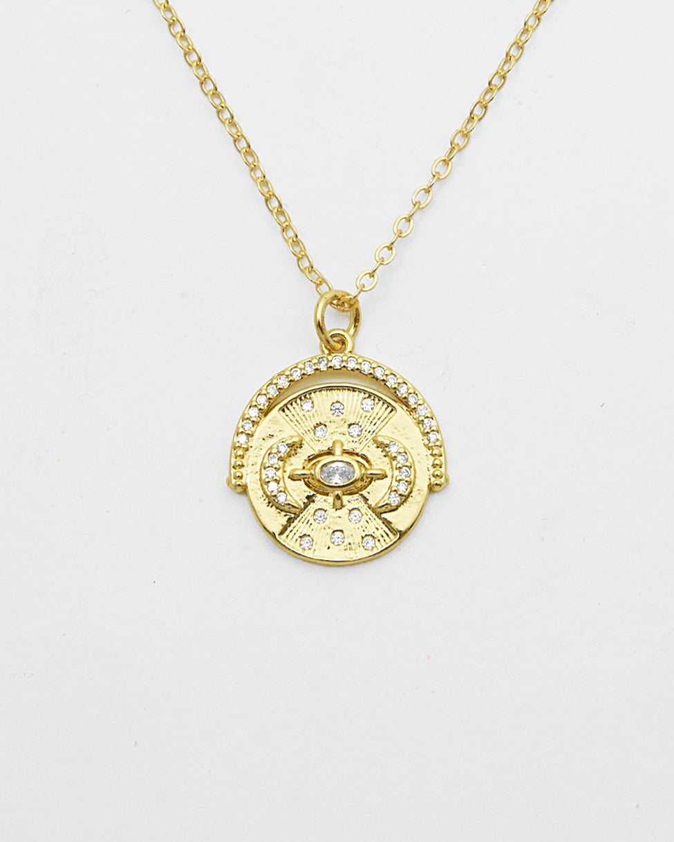 Soleil Eye Necklace