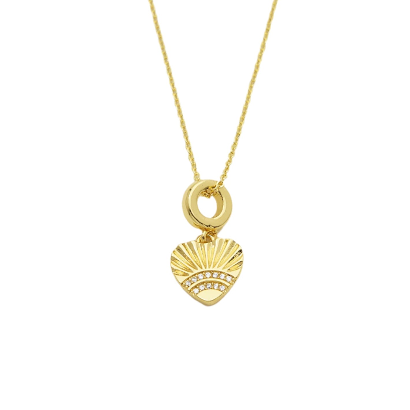 Heart On Heart Necklace Set