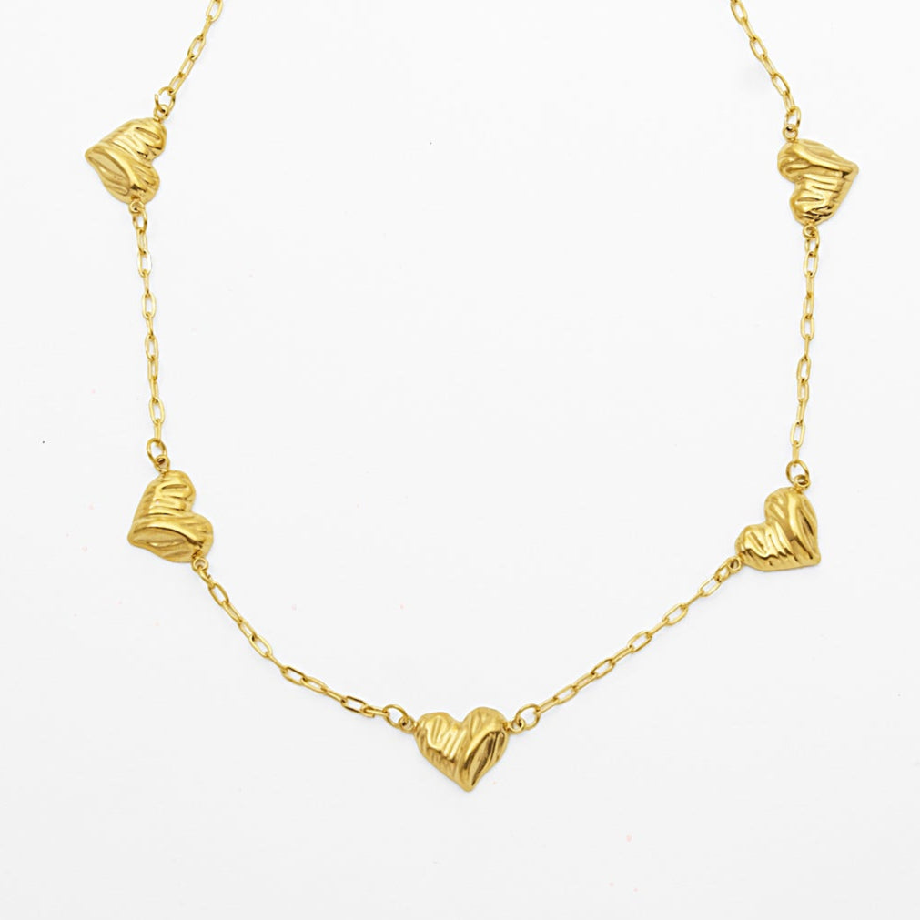 Hearts in the Sky Duo Necklace Set