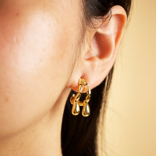 Trinket Dual Drop Earrings