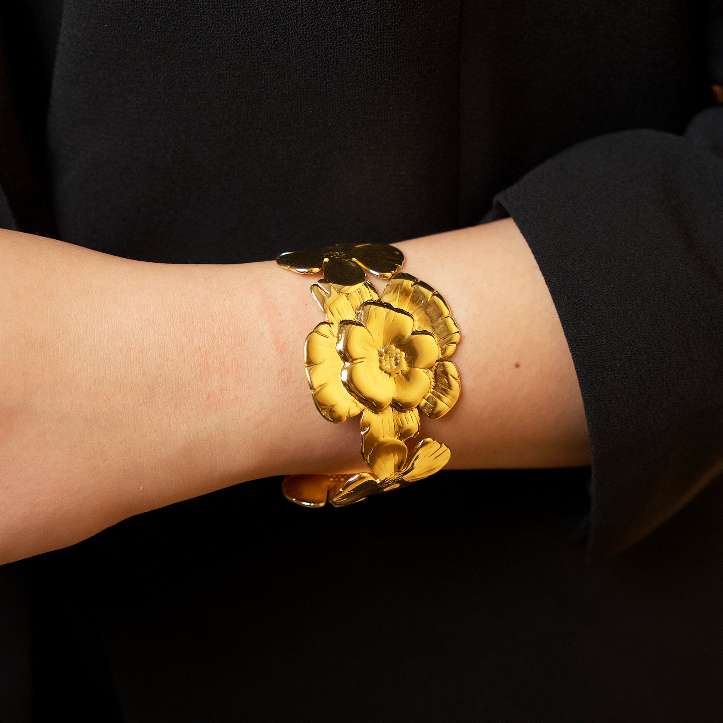 Wildflower Cuff Bangle