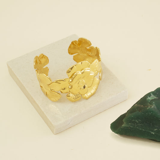 Wildflower Cuff Bangle