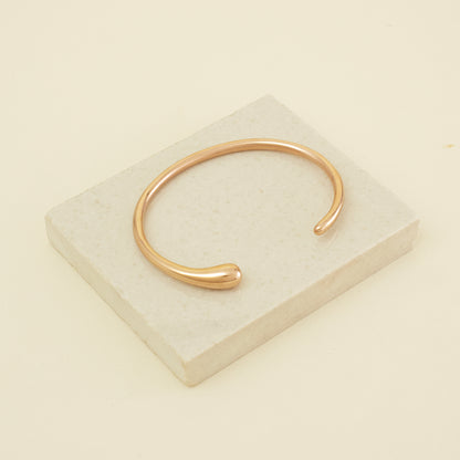 Sleek Plain Curve Bangle