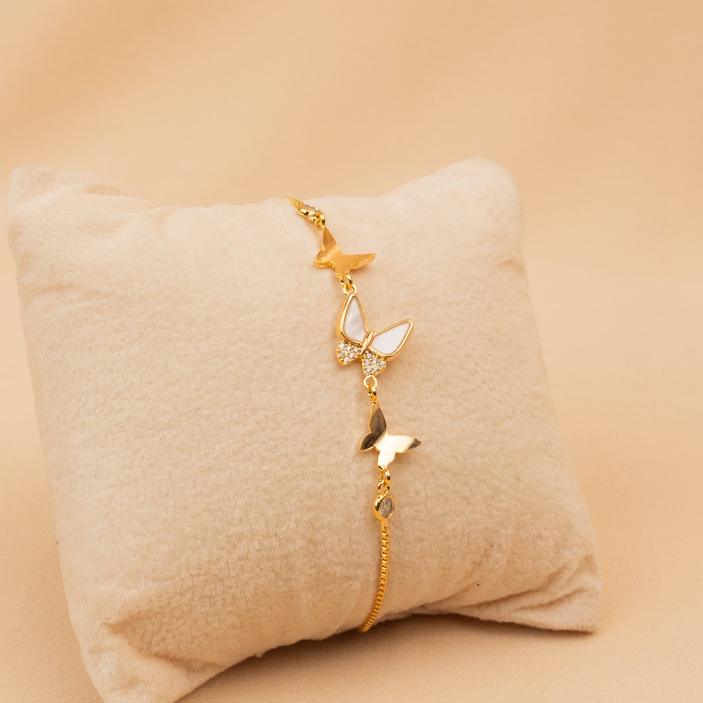 Trio Butterfly Bracelet
