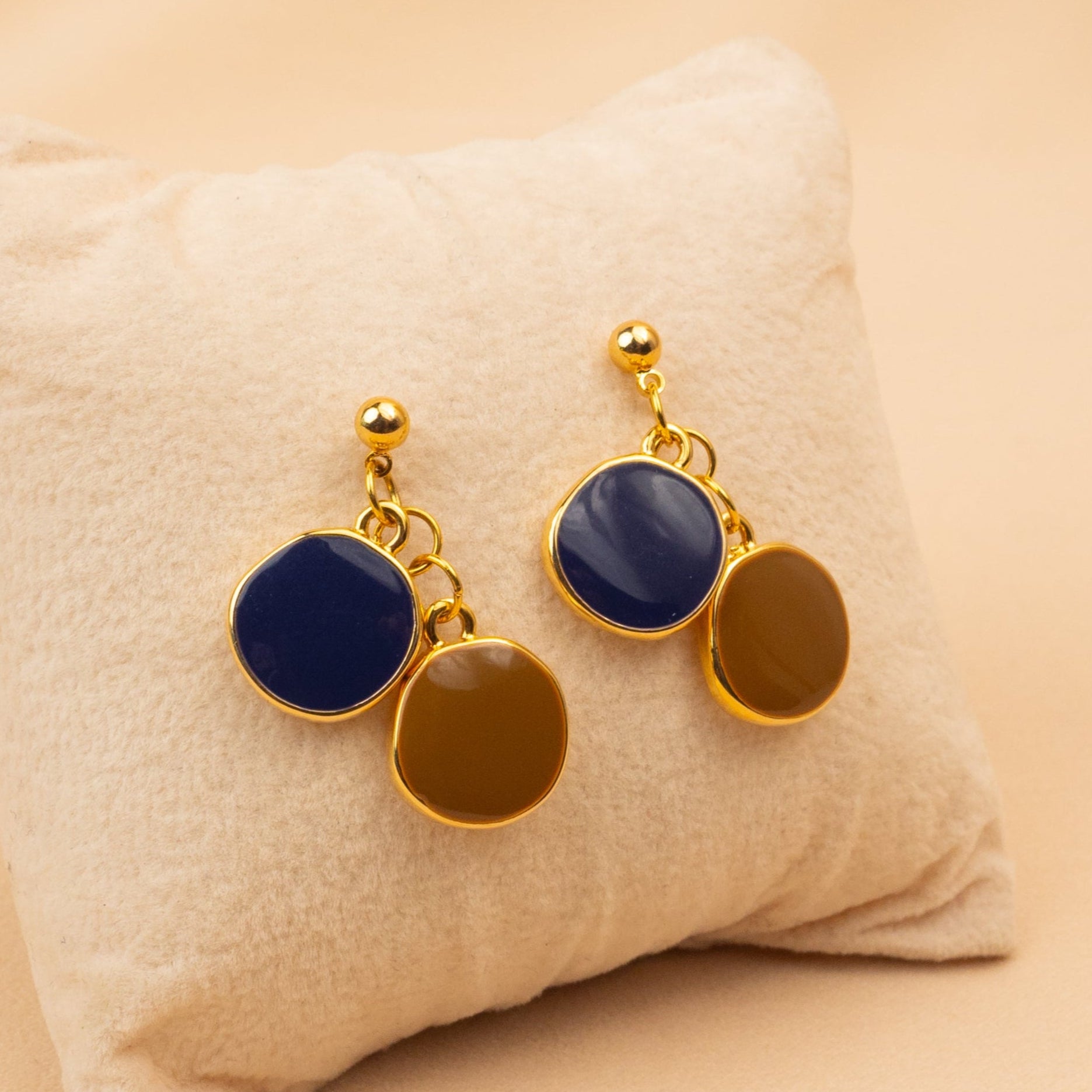 Echo Enamel Earrings
