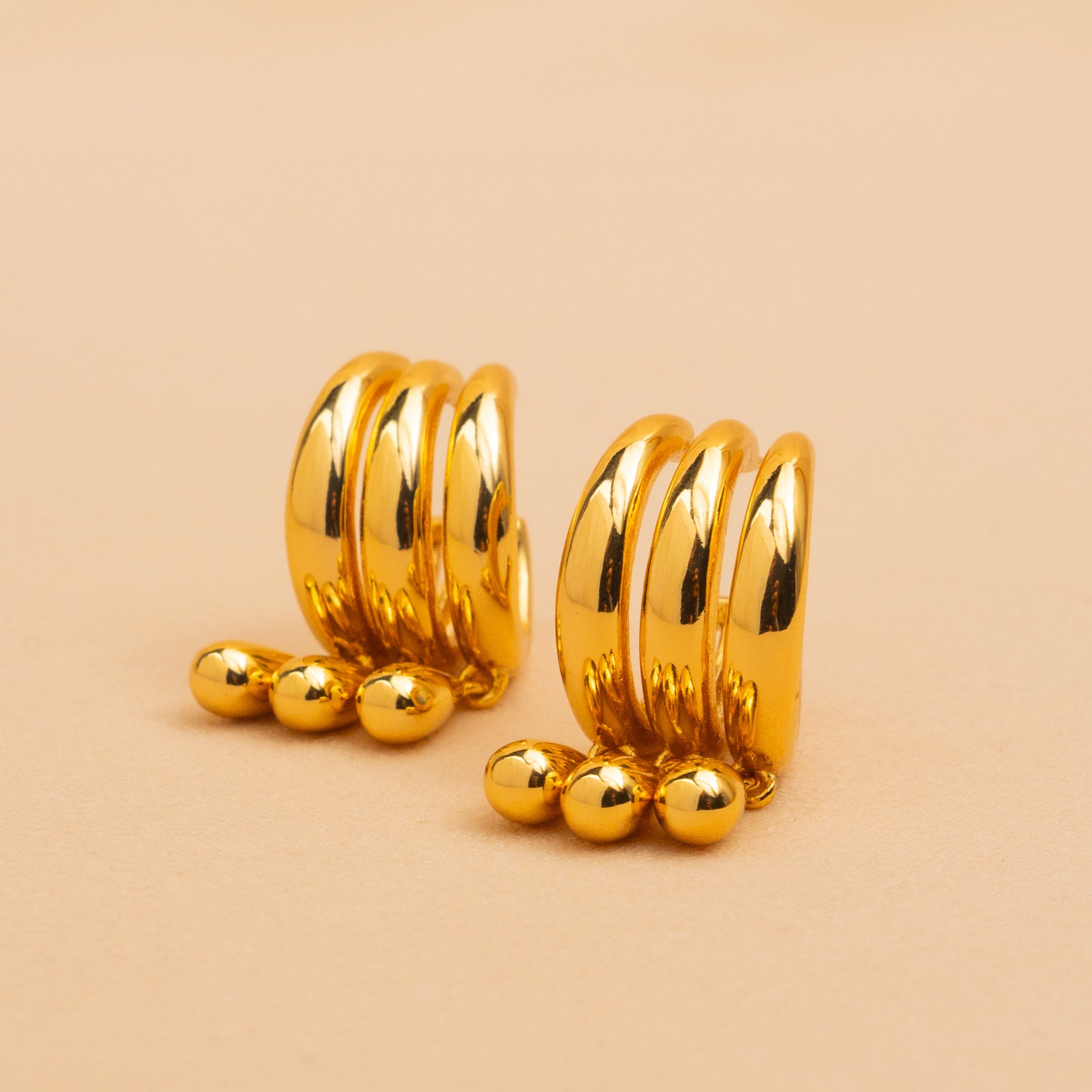 Orbit Cuff Drop Earrings