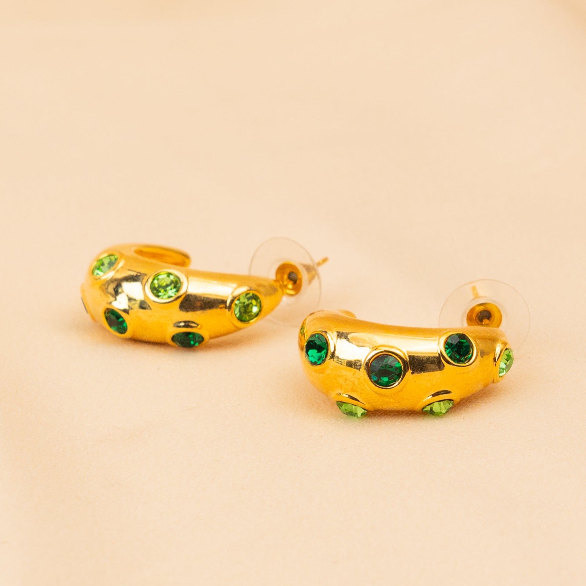 The Verdant Hoop Earrings