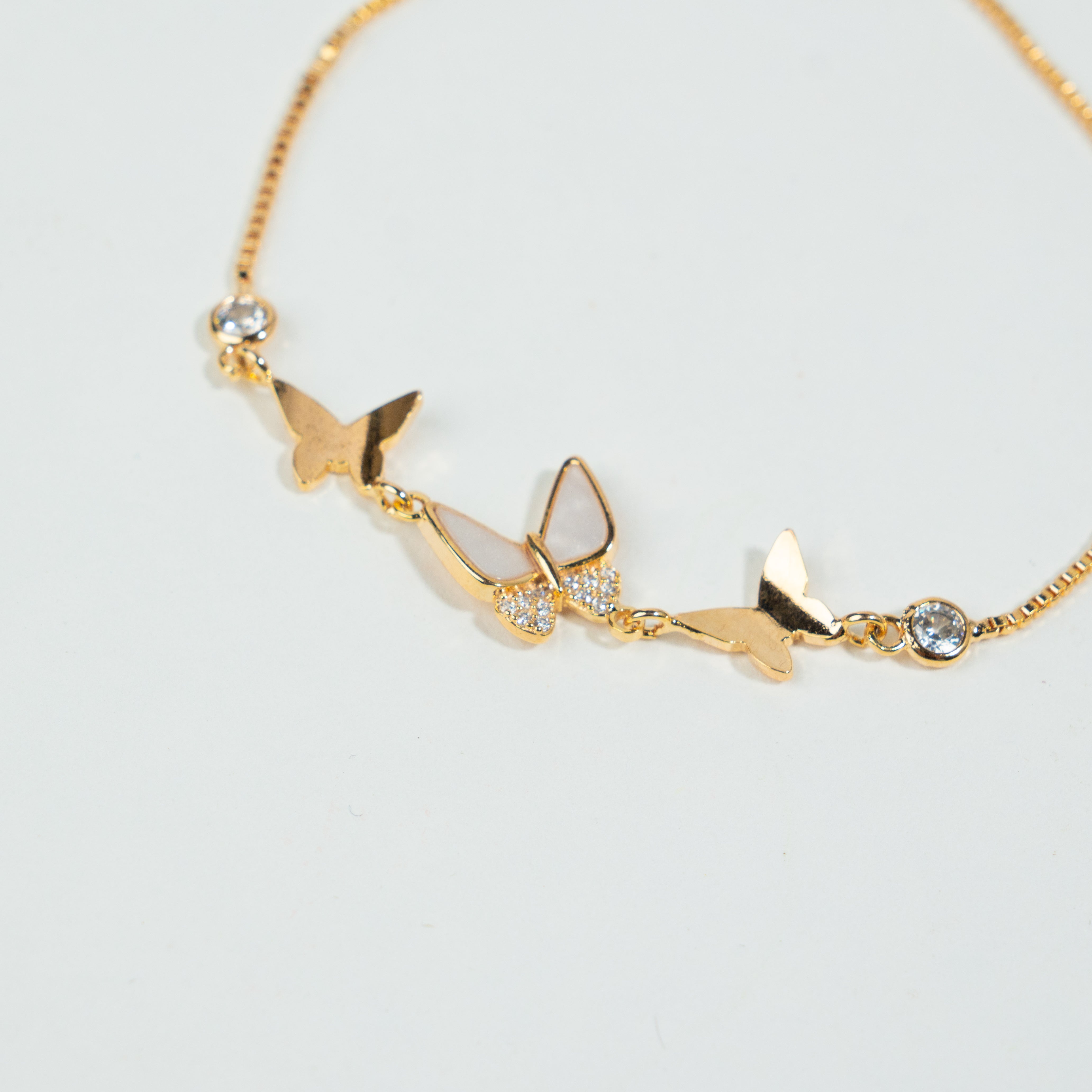 Trio Butterfly Bracelet