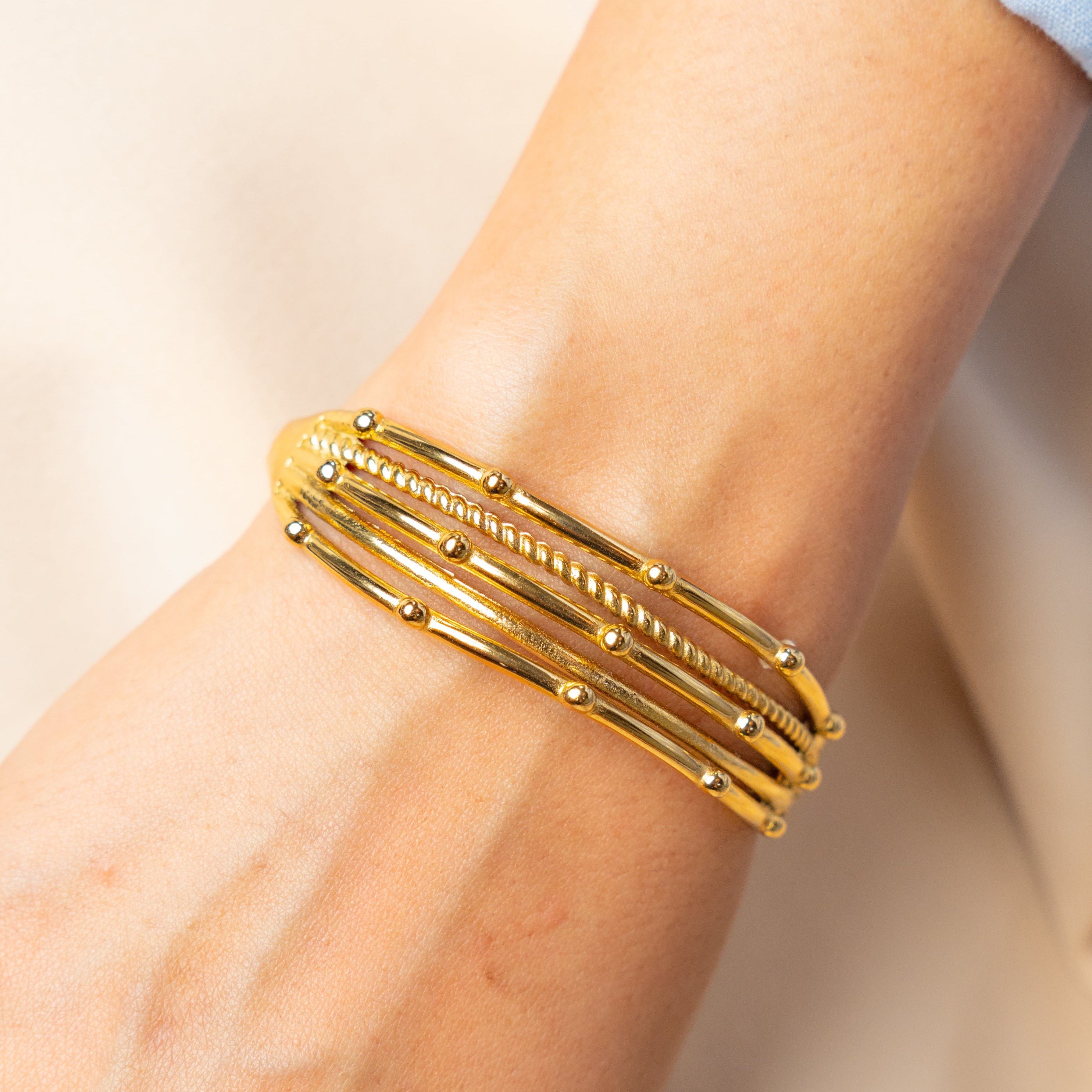 Eternal Stack Cuff Bangle