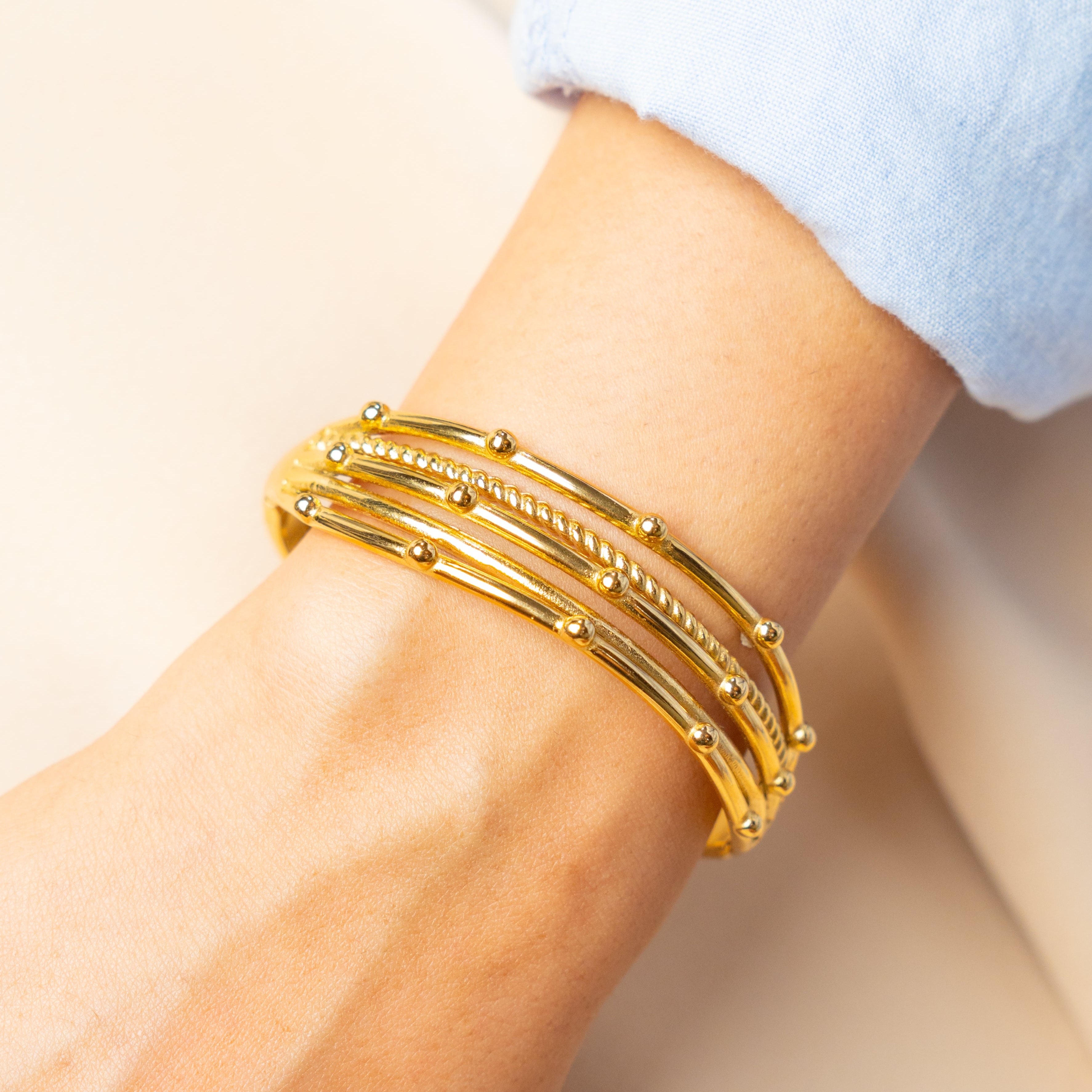 Eternal Stack Cuff Bangle