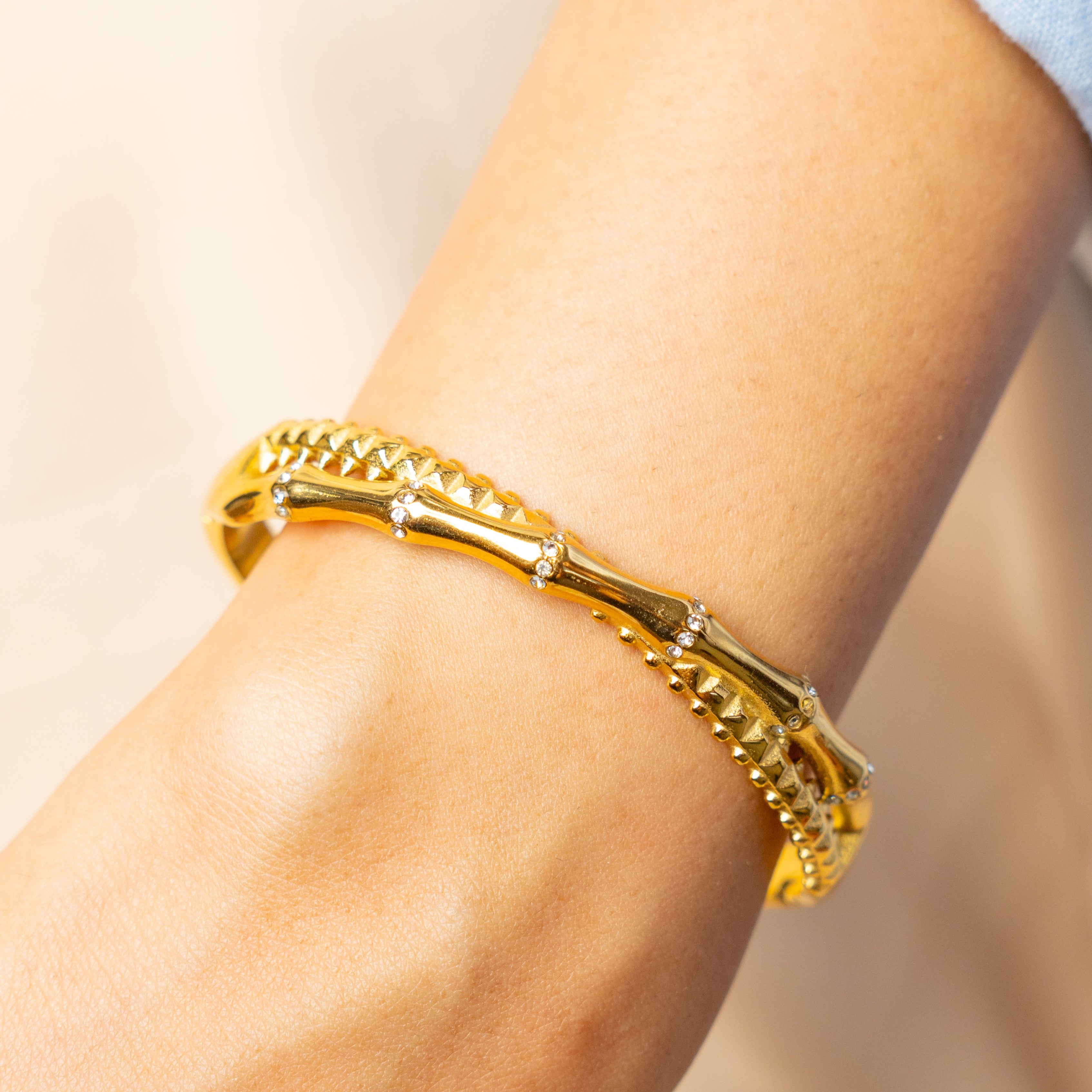 Twisted Stack Bangle