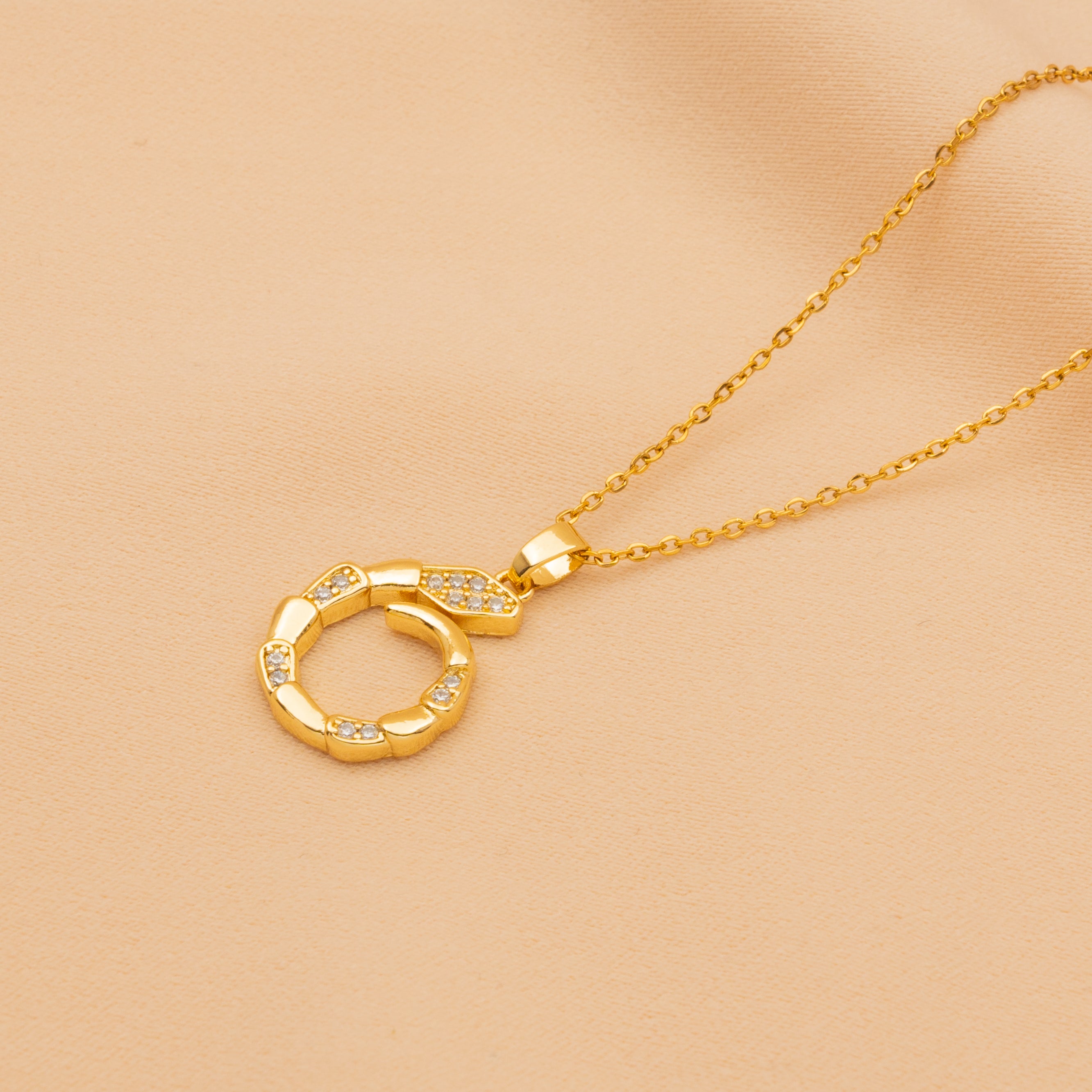 Tira Snake Necklace