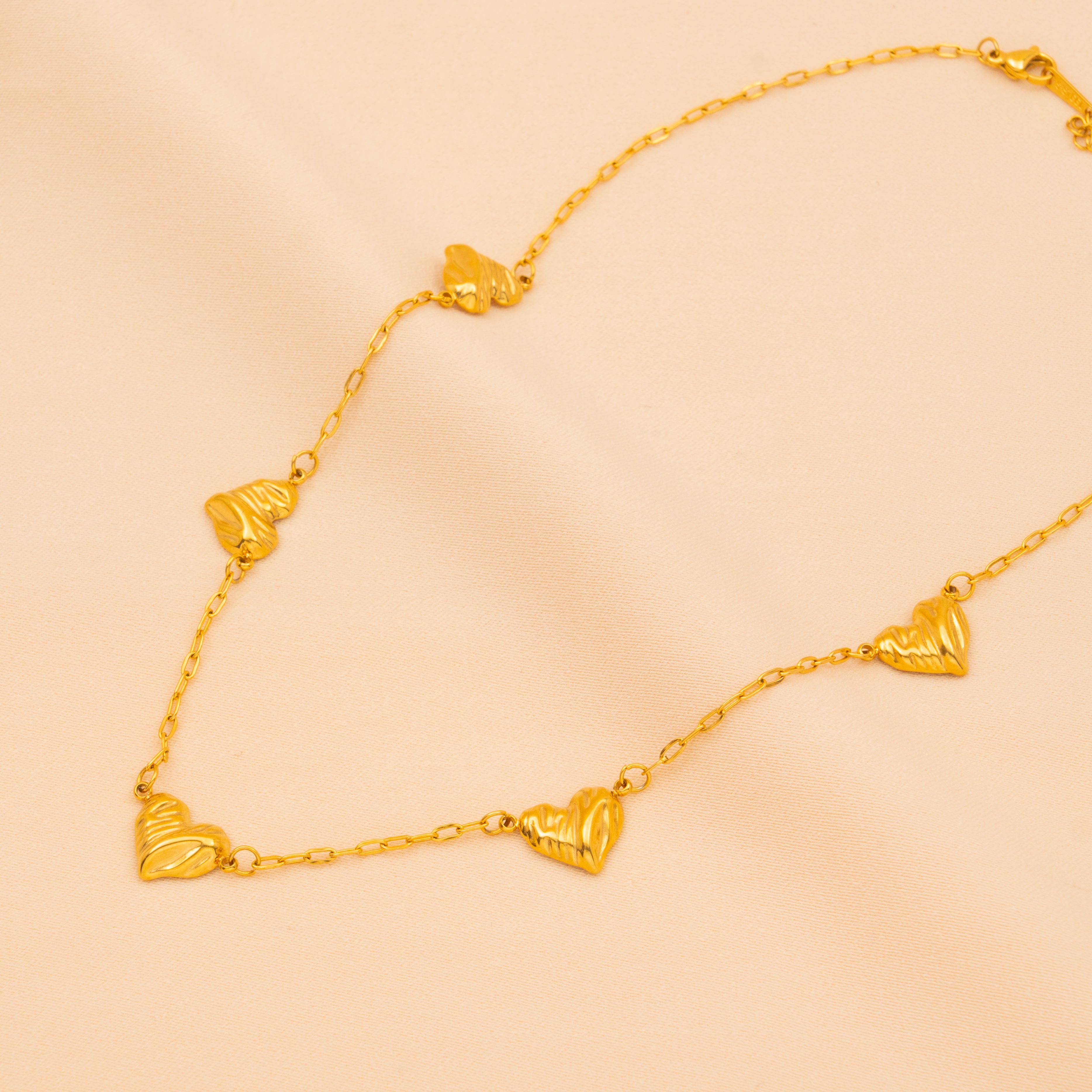 The Multi Heart Necklace