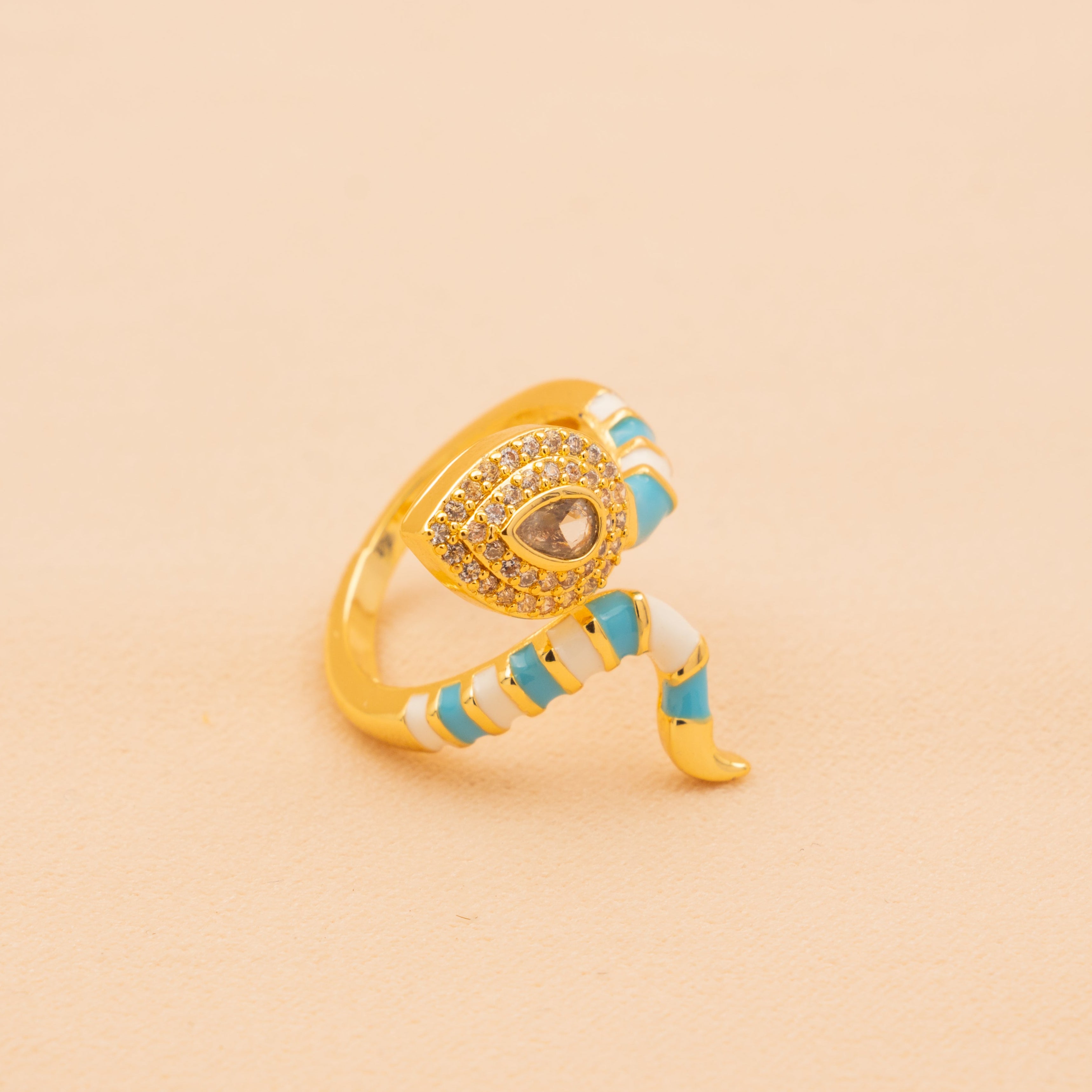 The Abyss Snake Ring