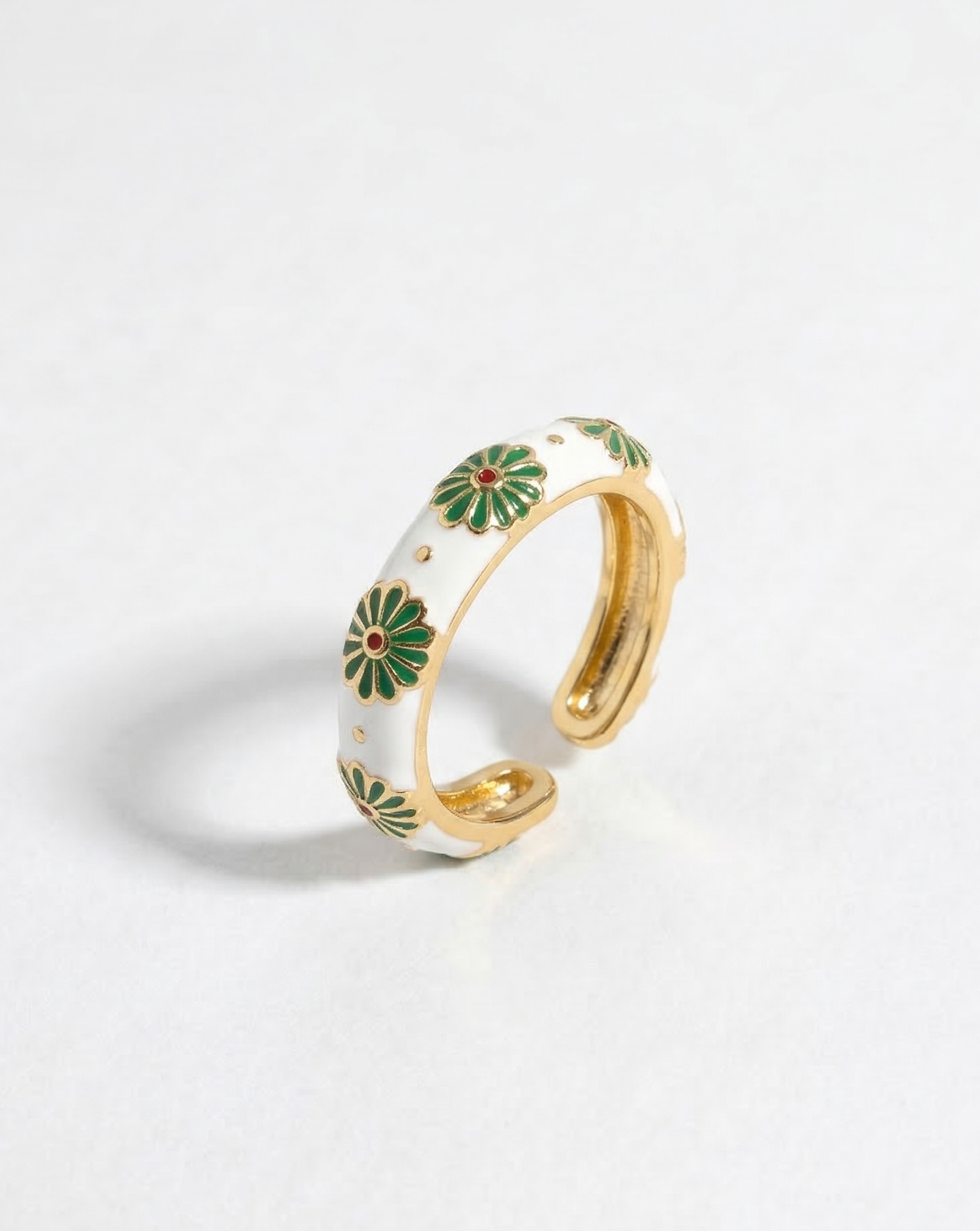 Daisy Enamel Ring