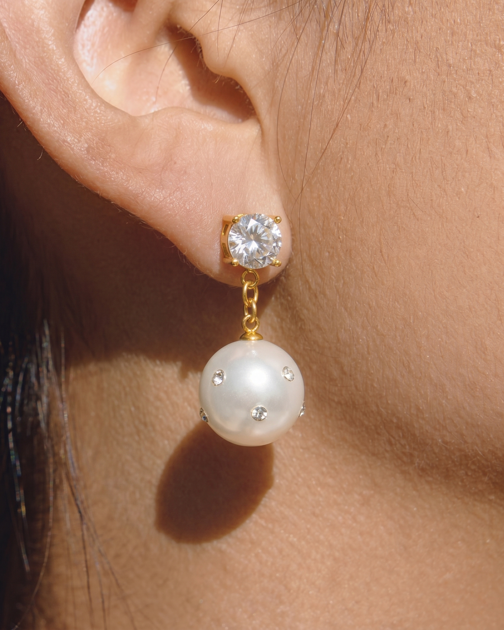 Capri Pearl Earrings
