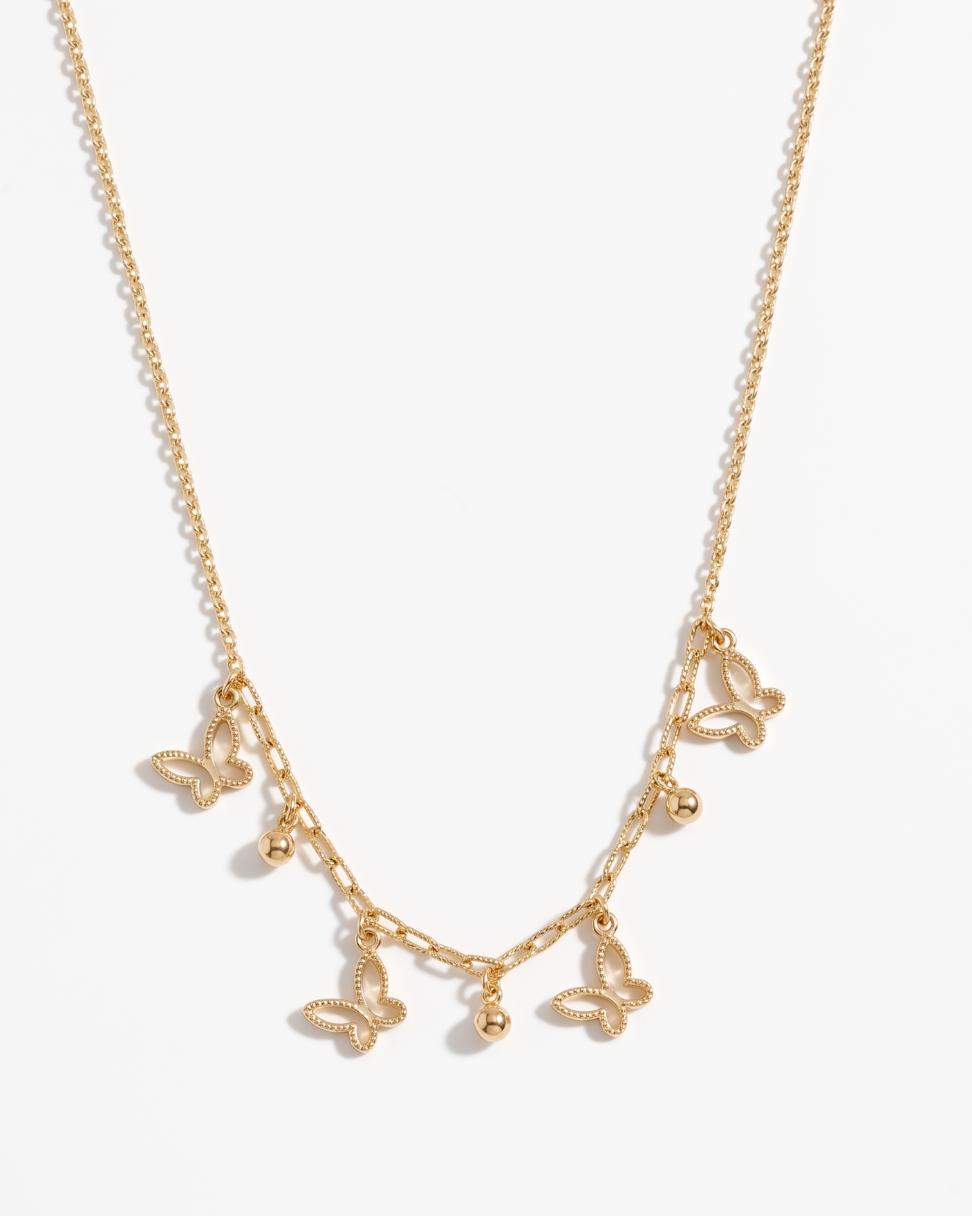 Butterfly Charm Necklace