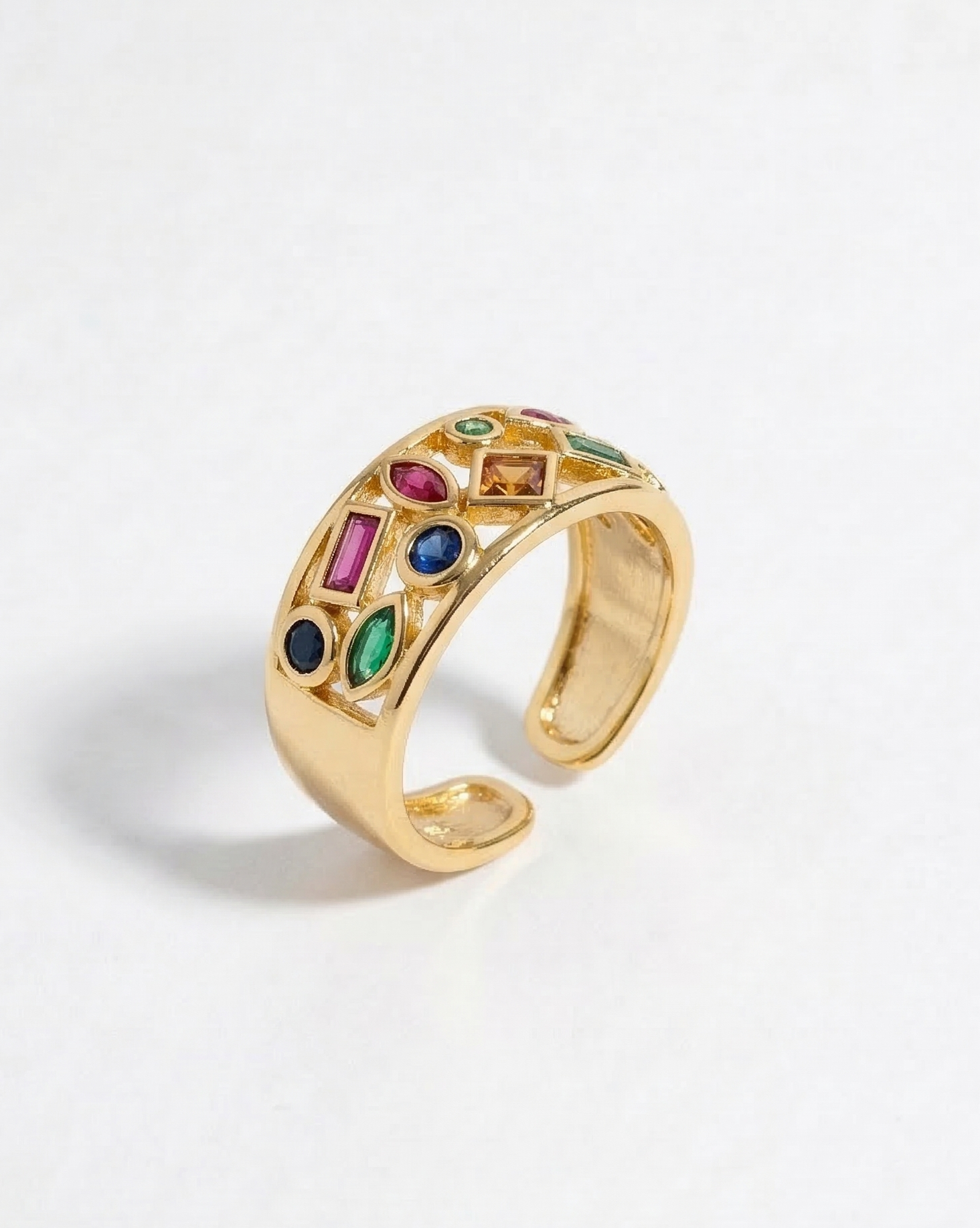 Mosaic Gem Ring