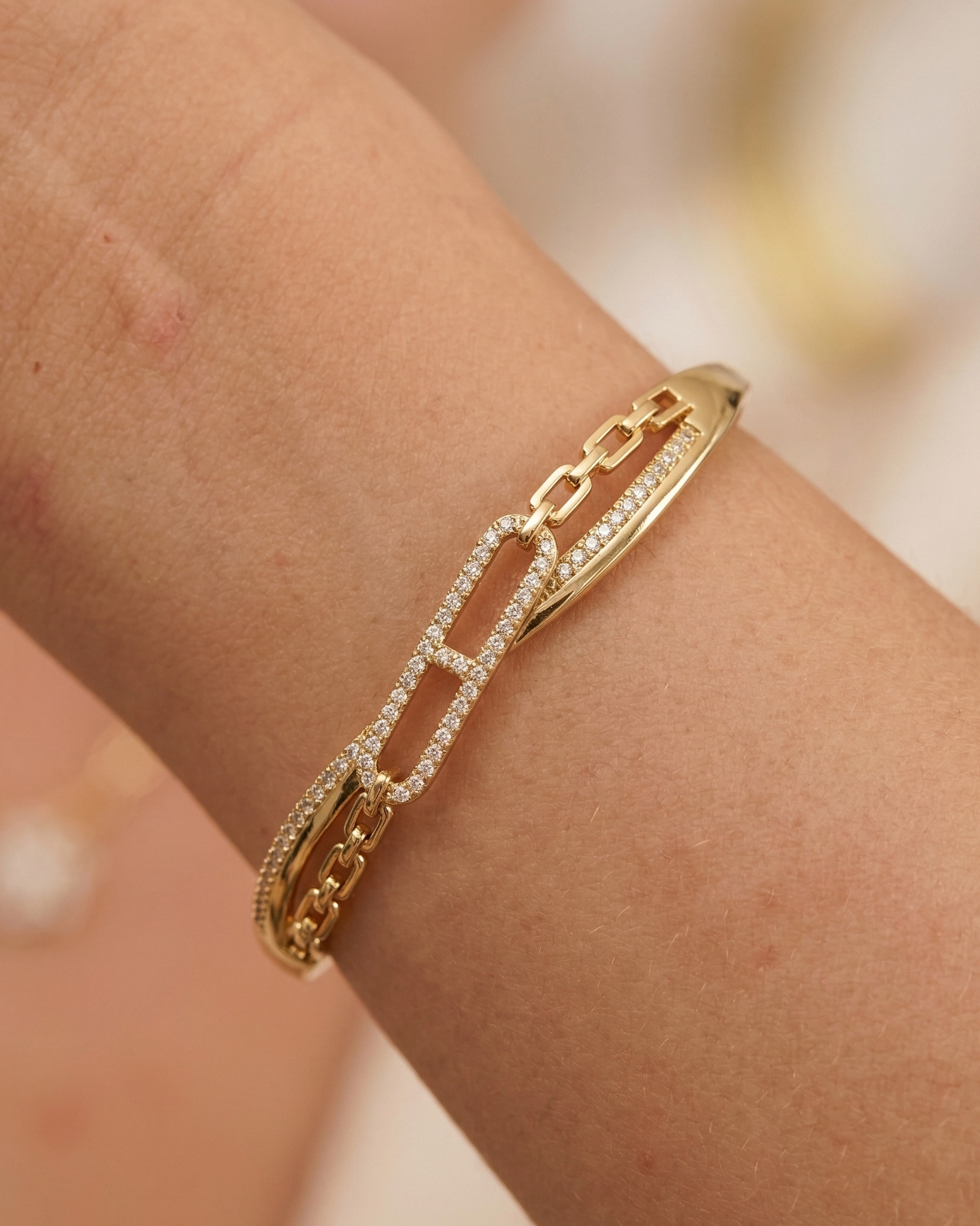 Aurelia Link Bangle