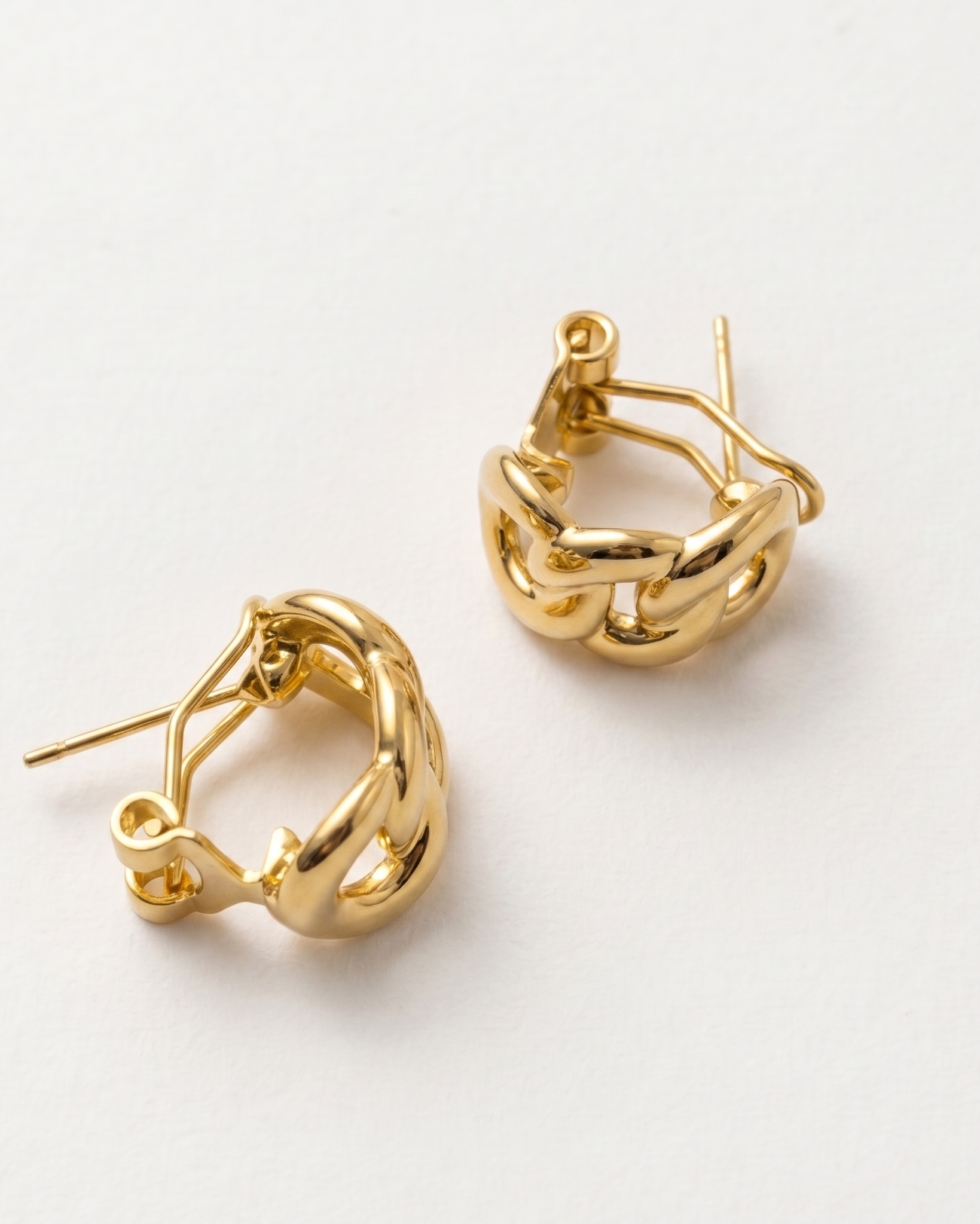 Auré Chain Hoops