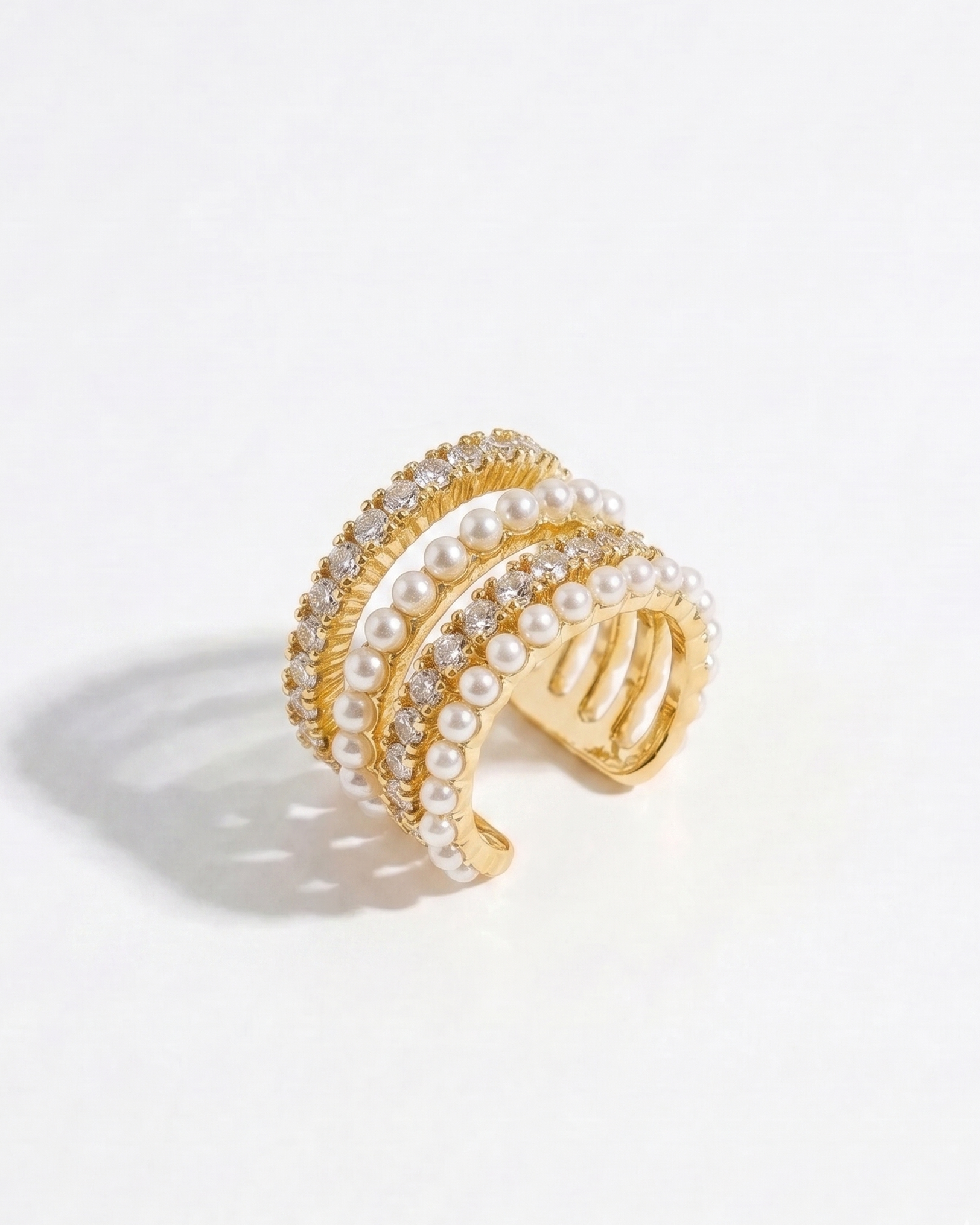 Gilded Orbit Ear Cuff