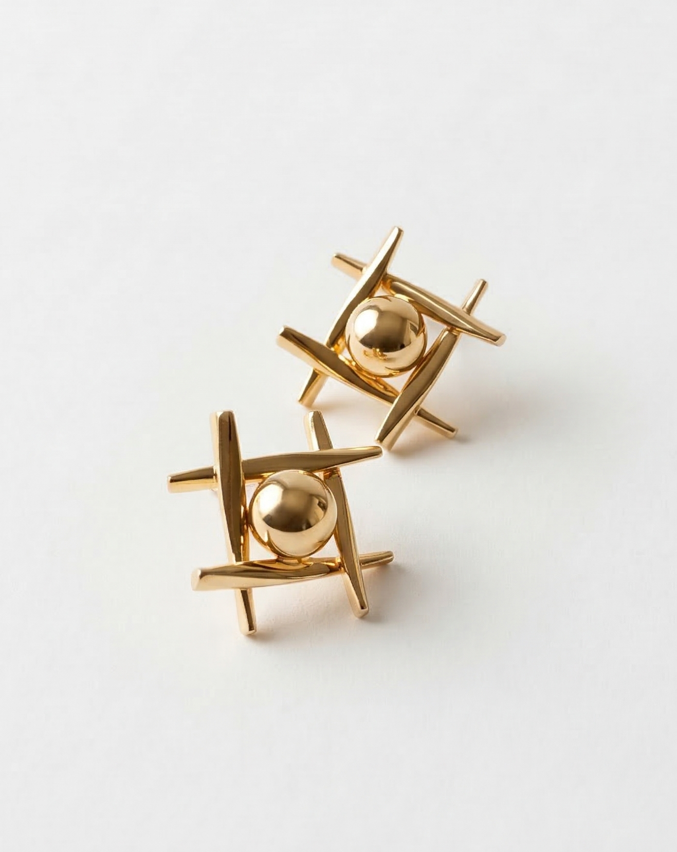 Axis Stud Earrings