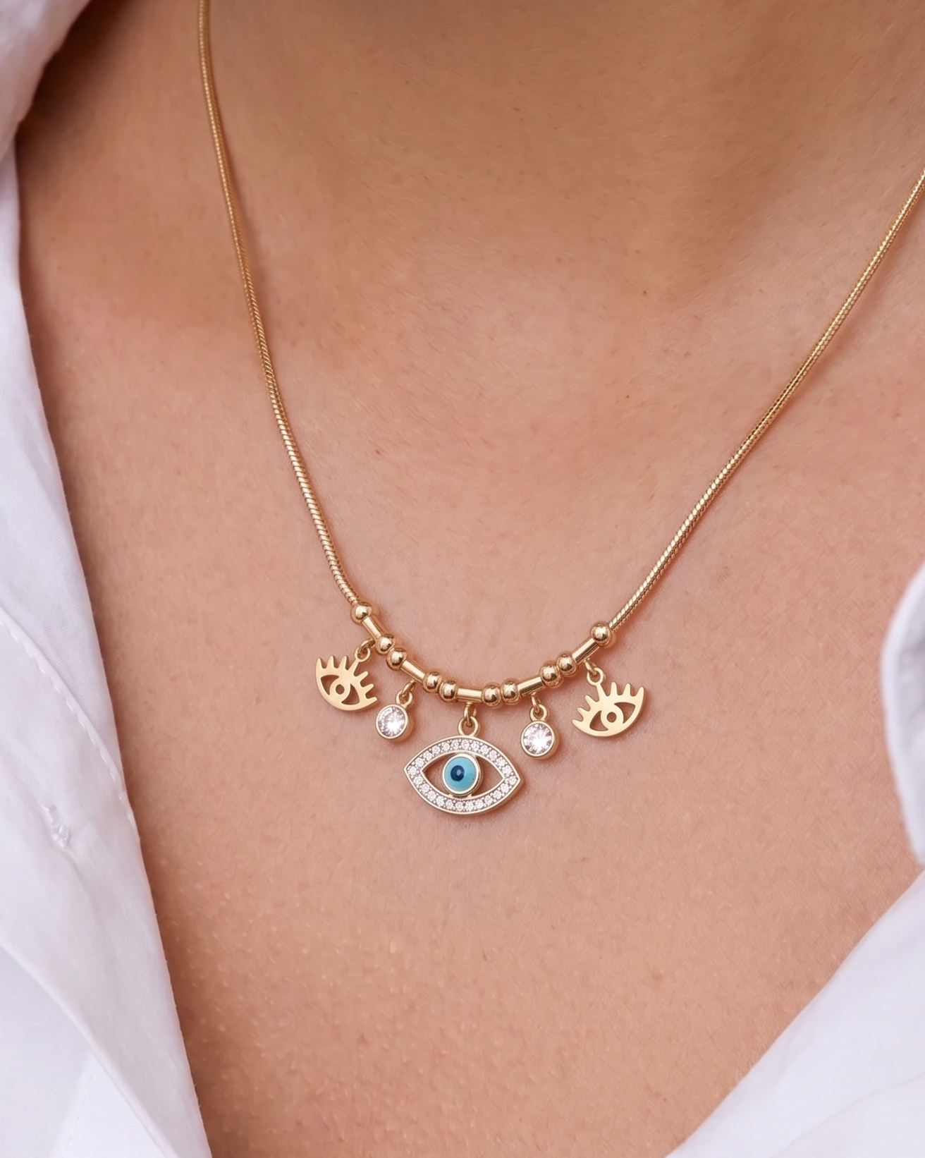 Aura Eye Necklace
