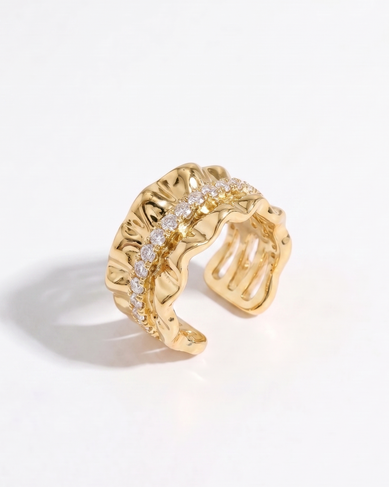 Valora Draped Ear Cuff