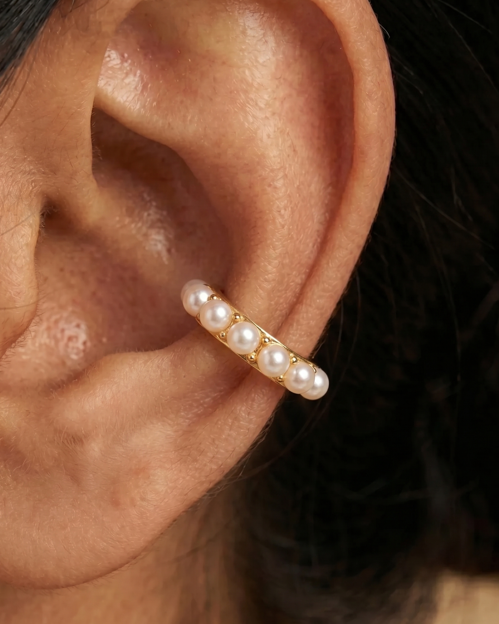Lunelle Pearl Ear Cuff