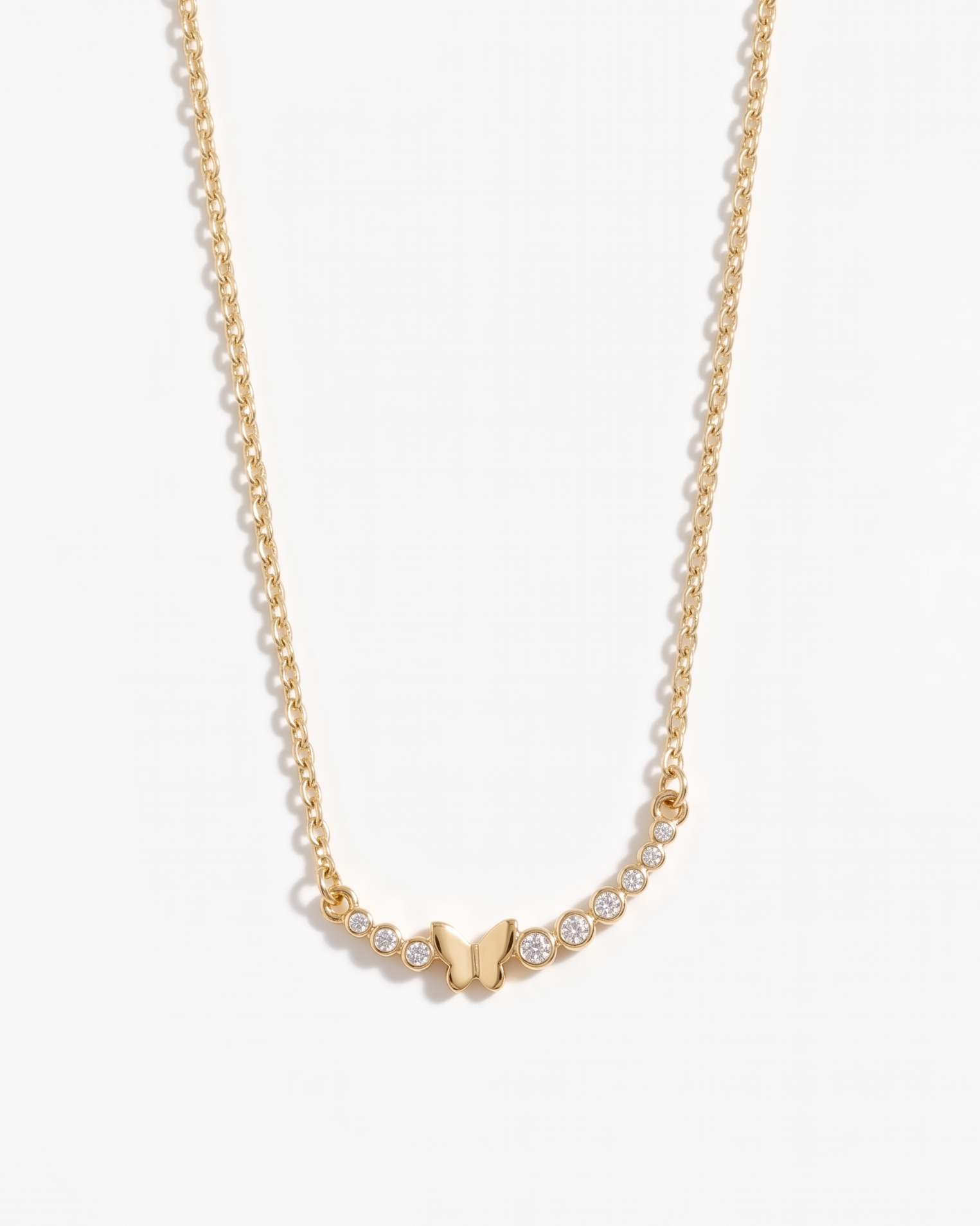 Aurelle Butterfly Necklace