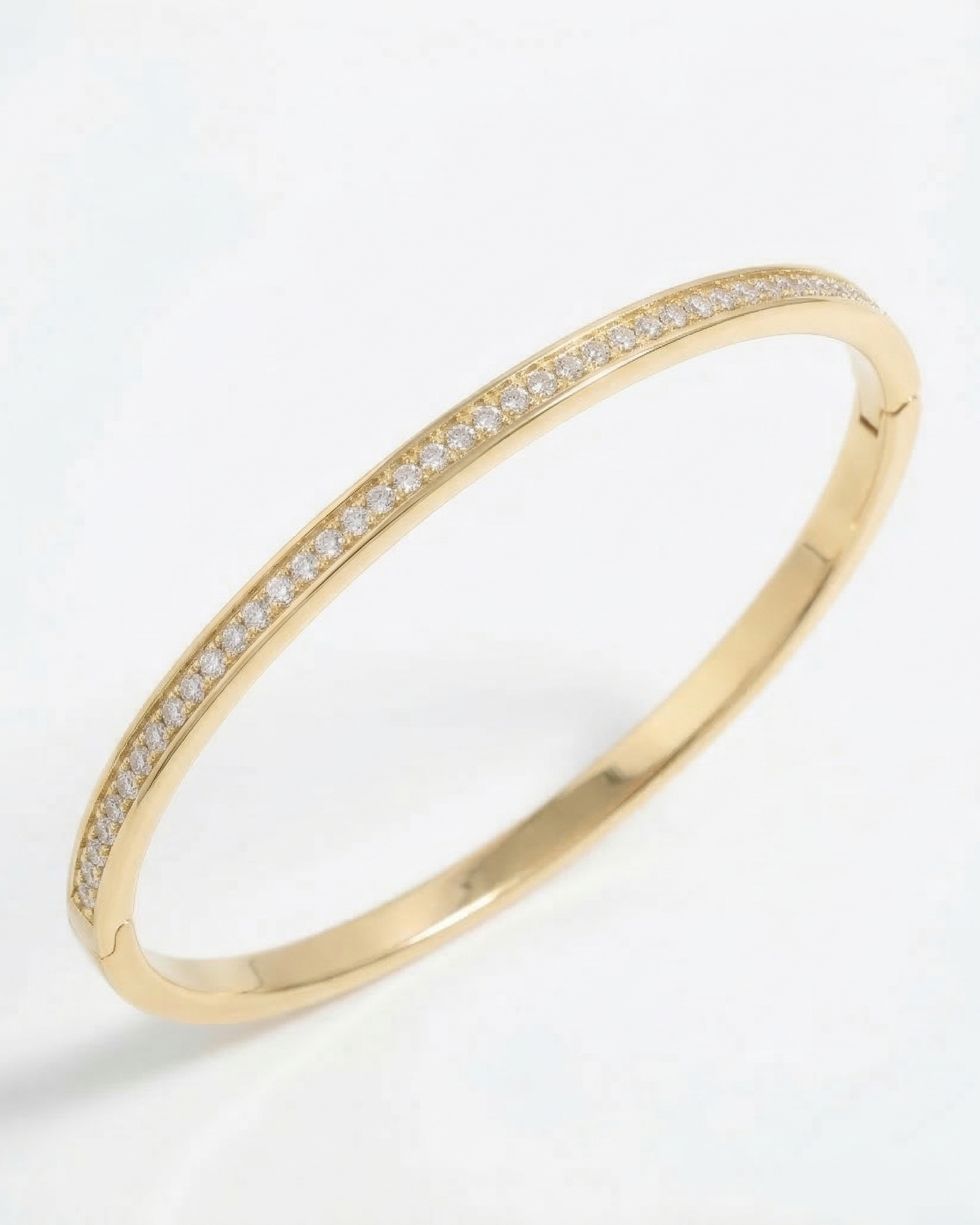 Slim Pavé Bangle