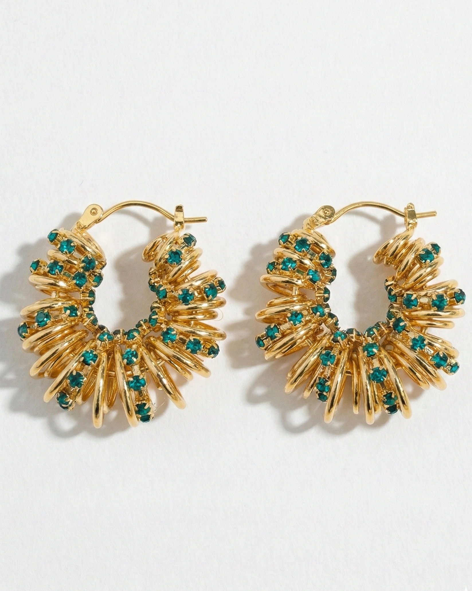 The Raya Twist Hoop Earrings