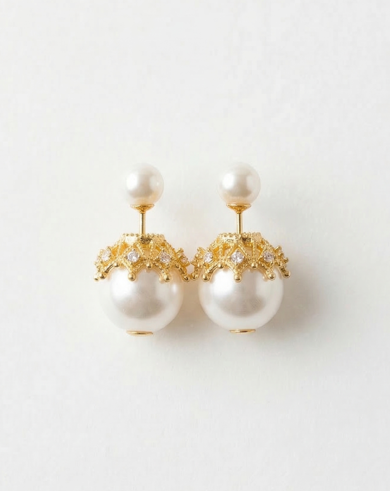 Regal Pearl Earrings