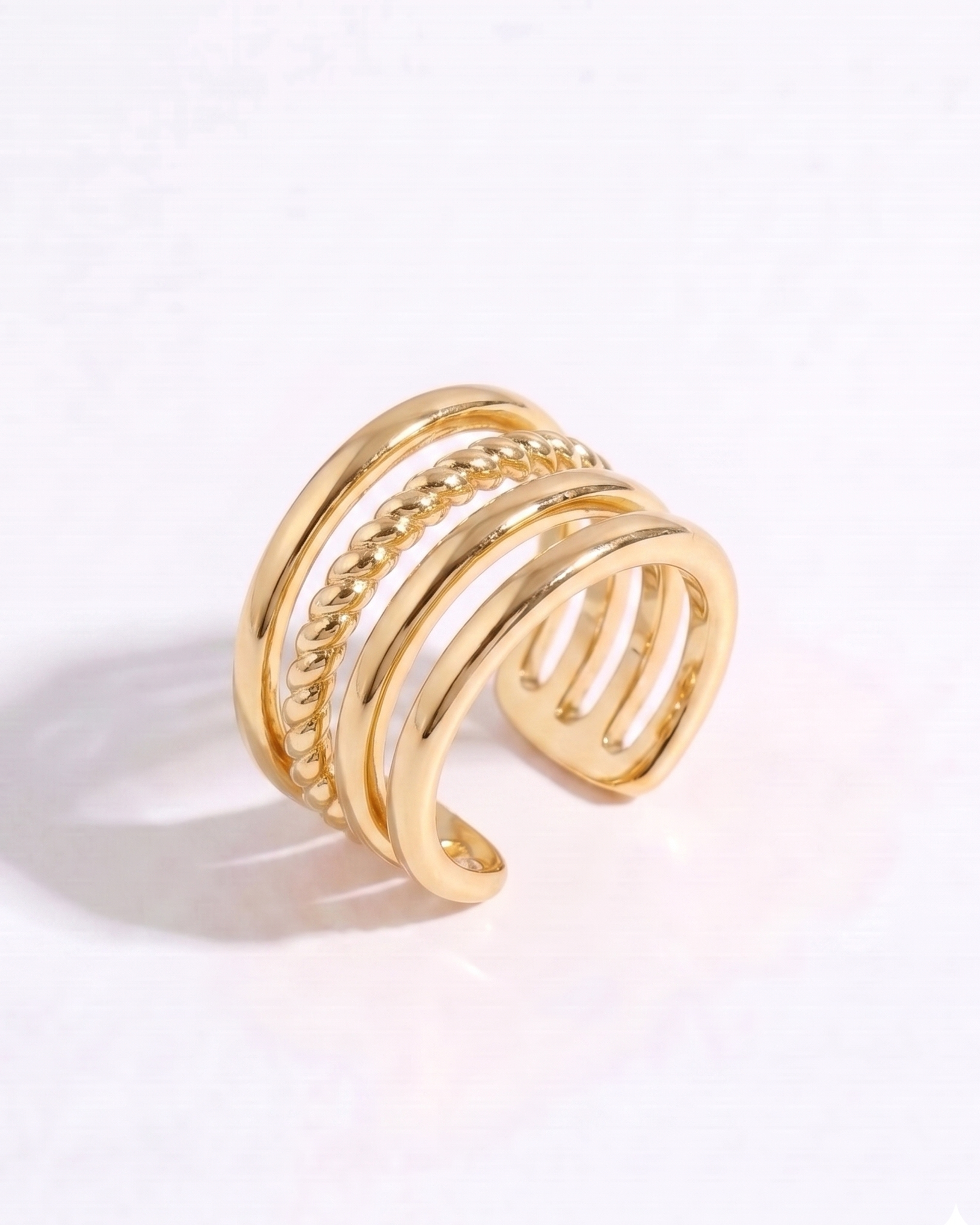 Solene Layered Ear Cuff