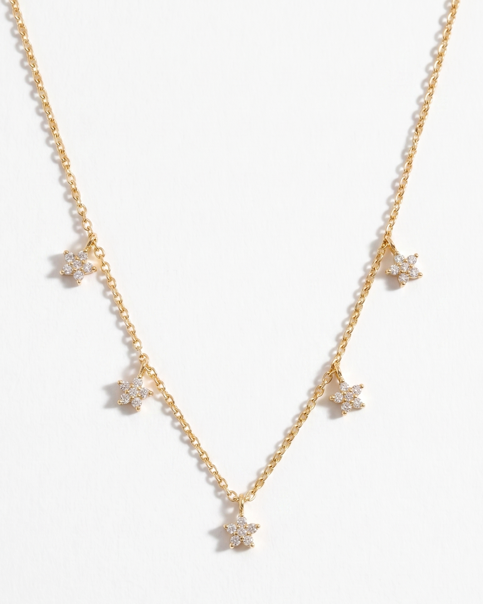 Star Drop Necklace
