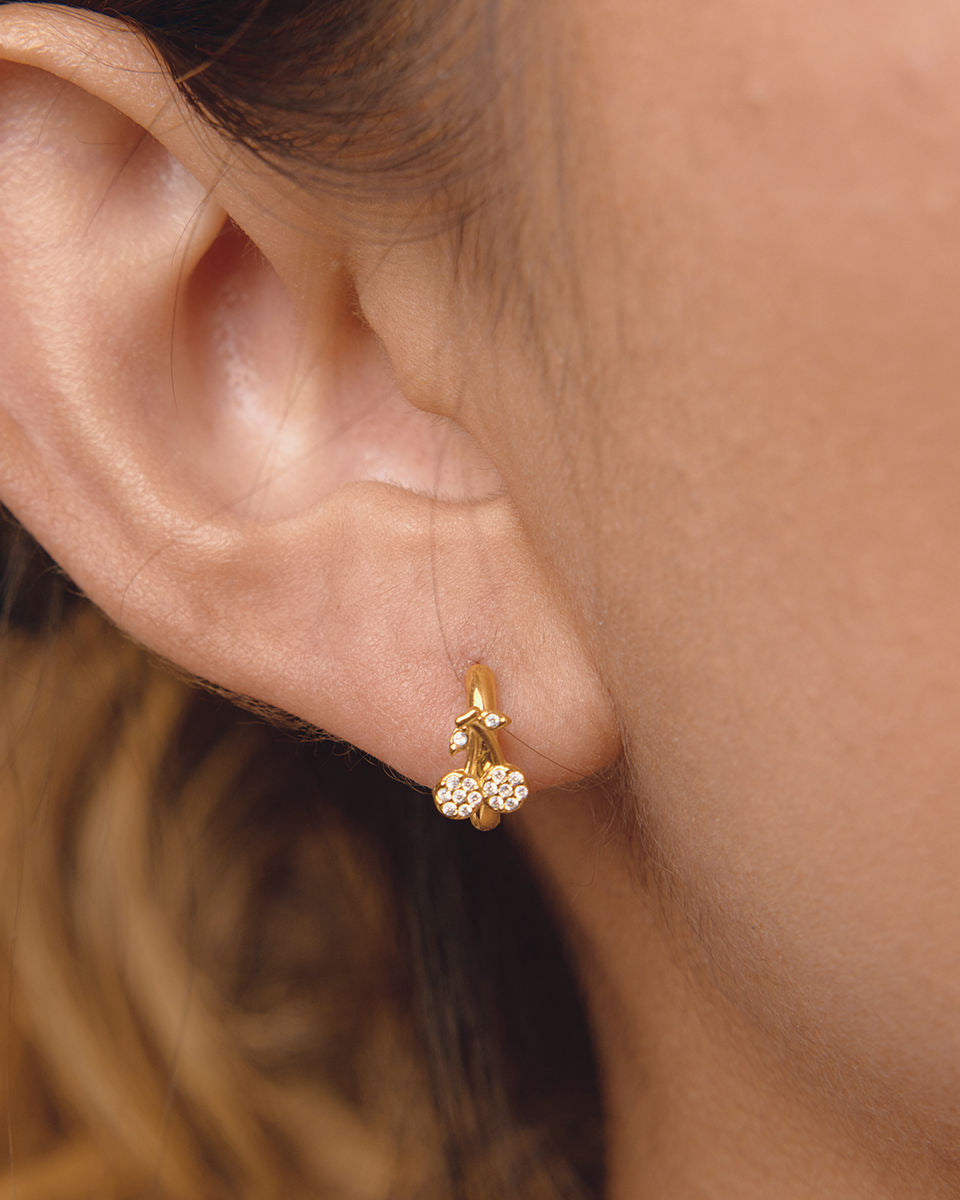 Rouge Cherry Hoops
