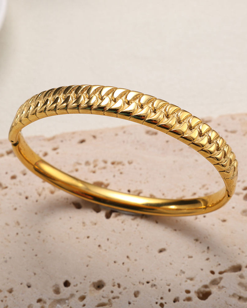 Chevron Bangle