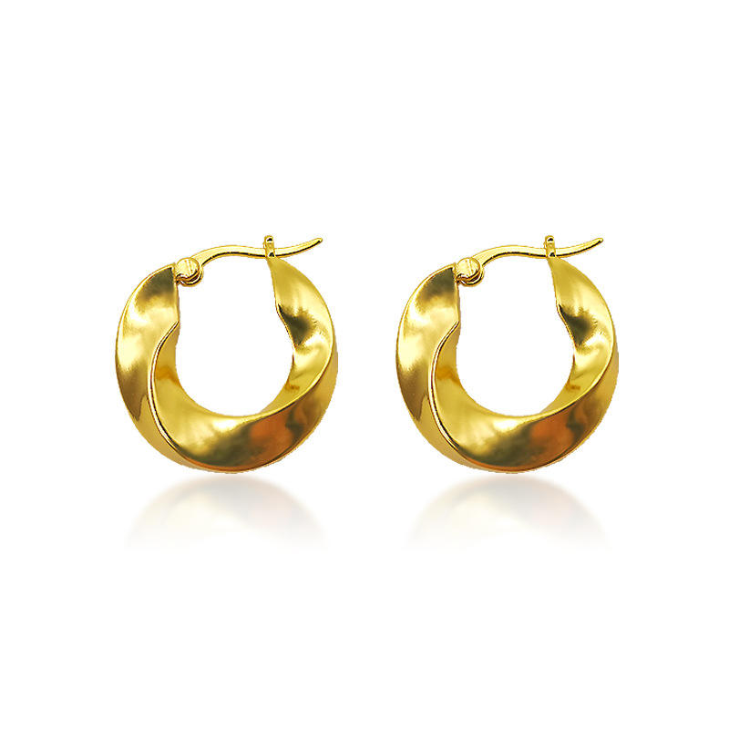 Rope Hoop Earrings