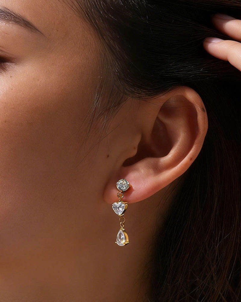 Amour Drop Earrings