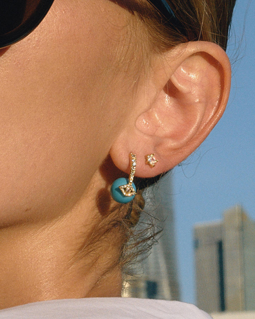 Santorini Eye Earrings