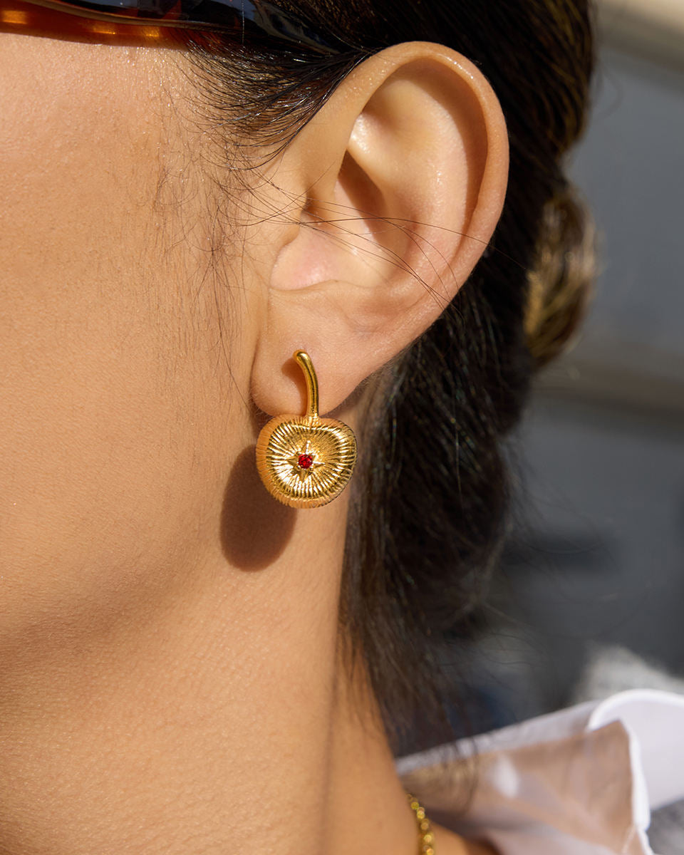 Vintage Cherry Earrings