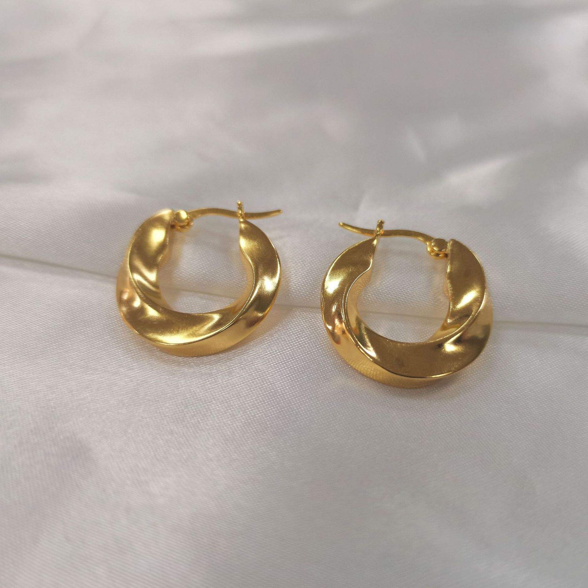 Rope Hoop Earrings