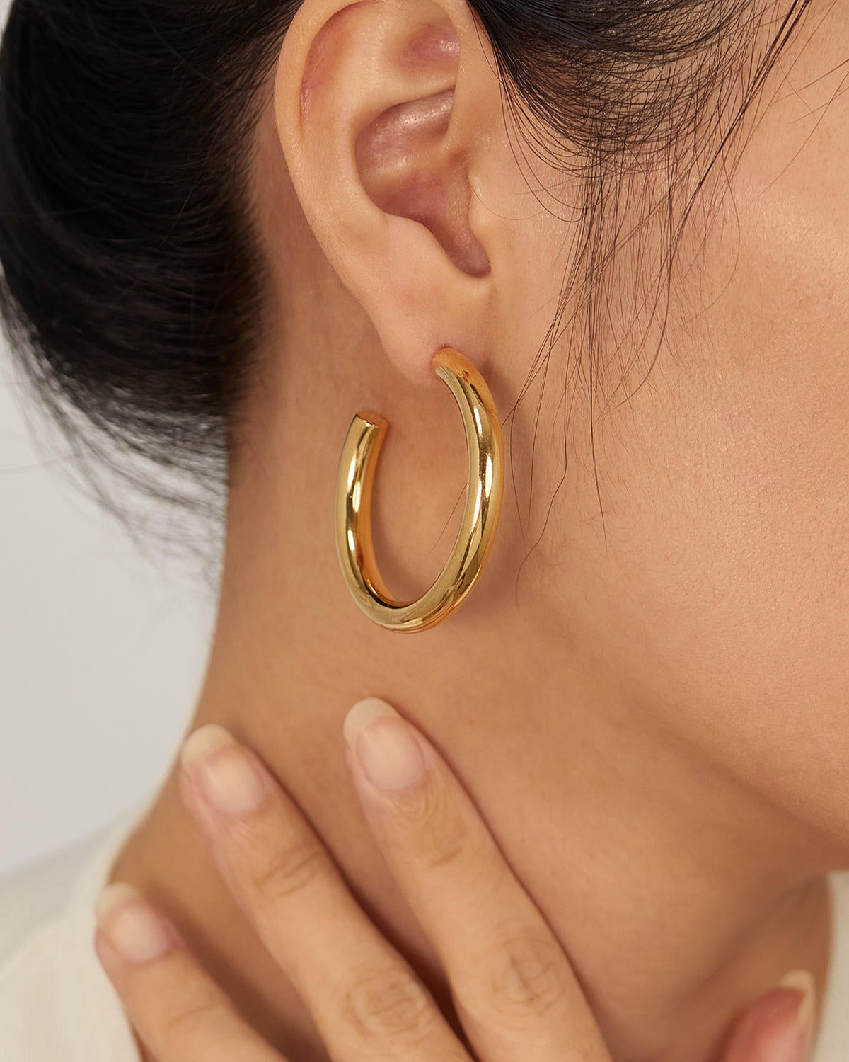 Essential Tube Long Hoops