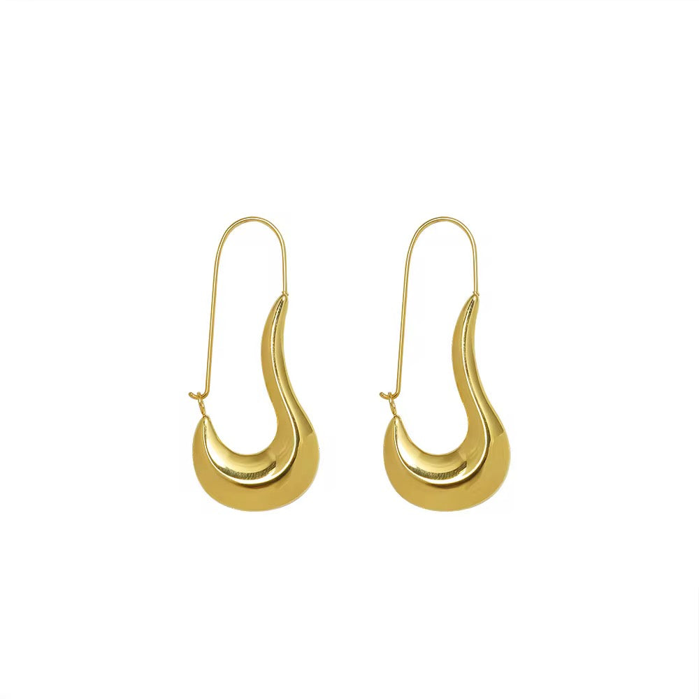 Pin Drop Statement Earrings