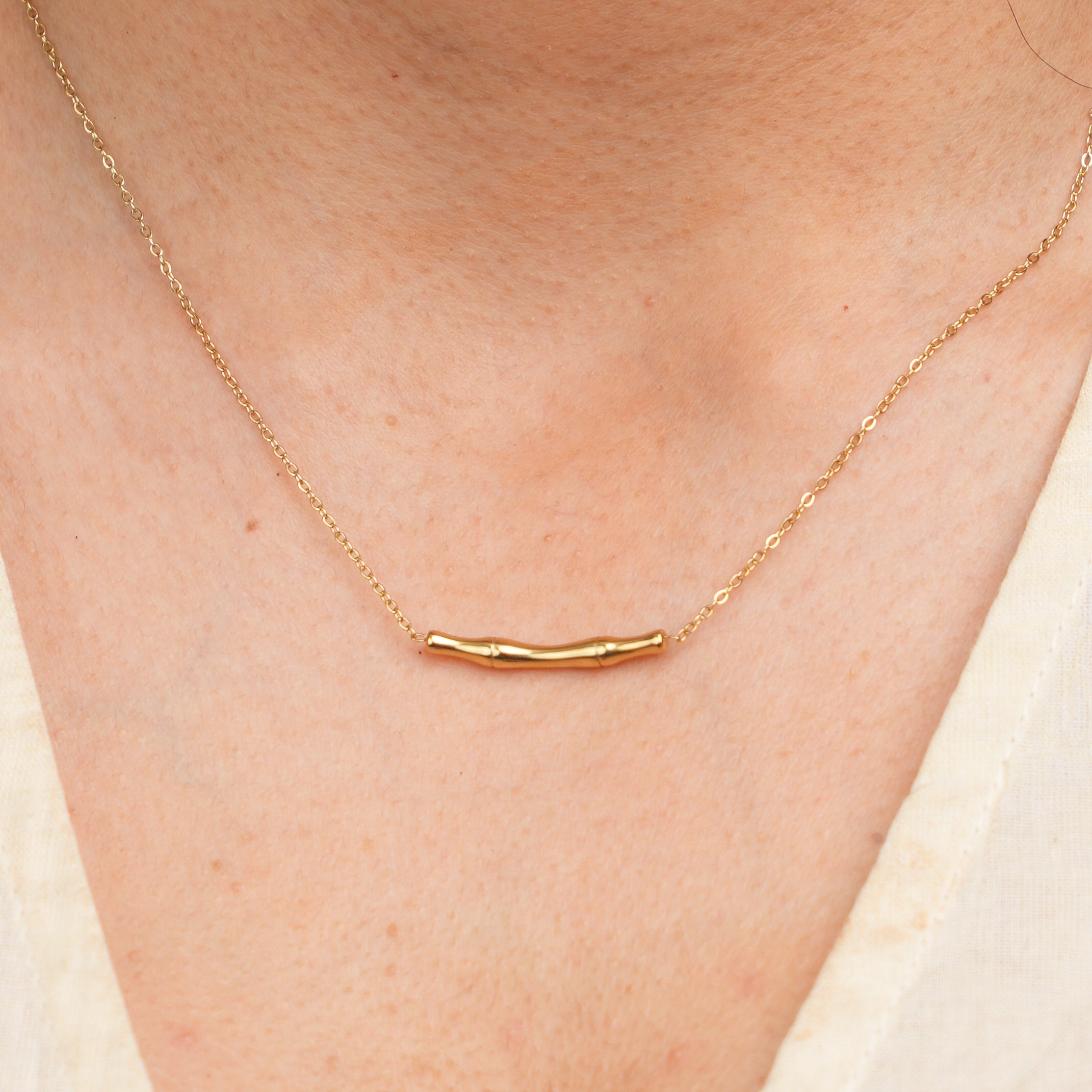 The Bamboo Bar Necklace