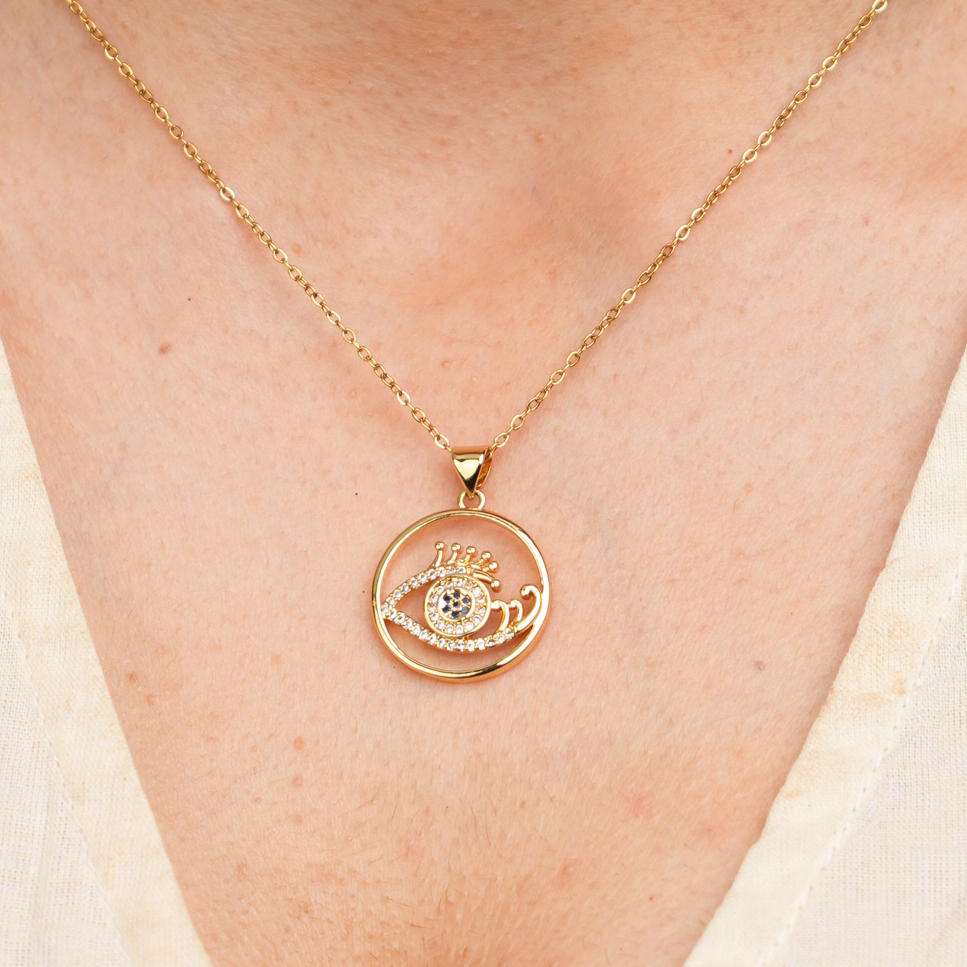 Aurelian Eye Necklace