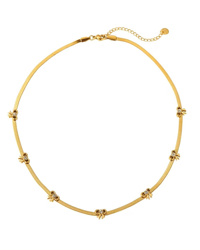 Coquette Bow Necklace