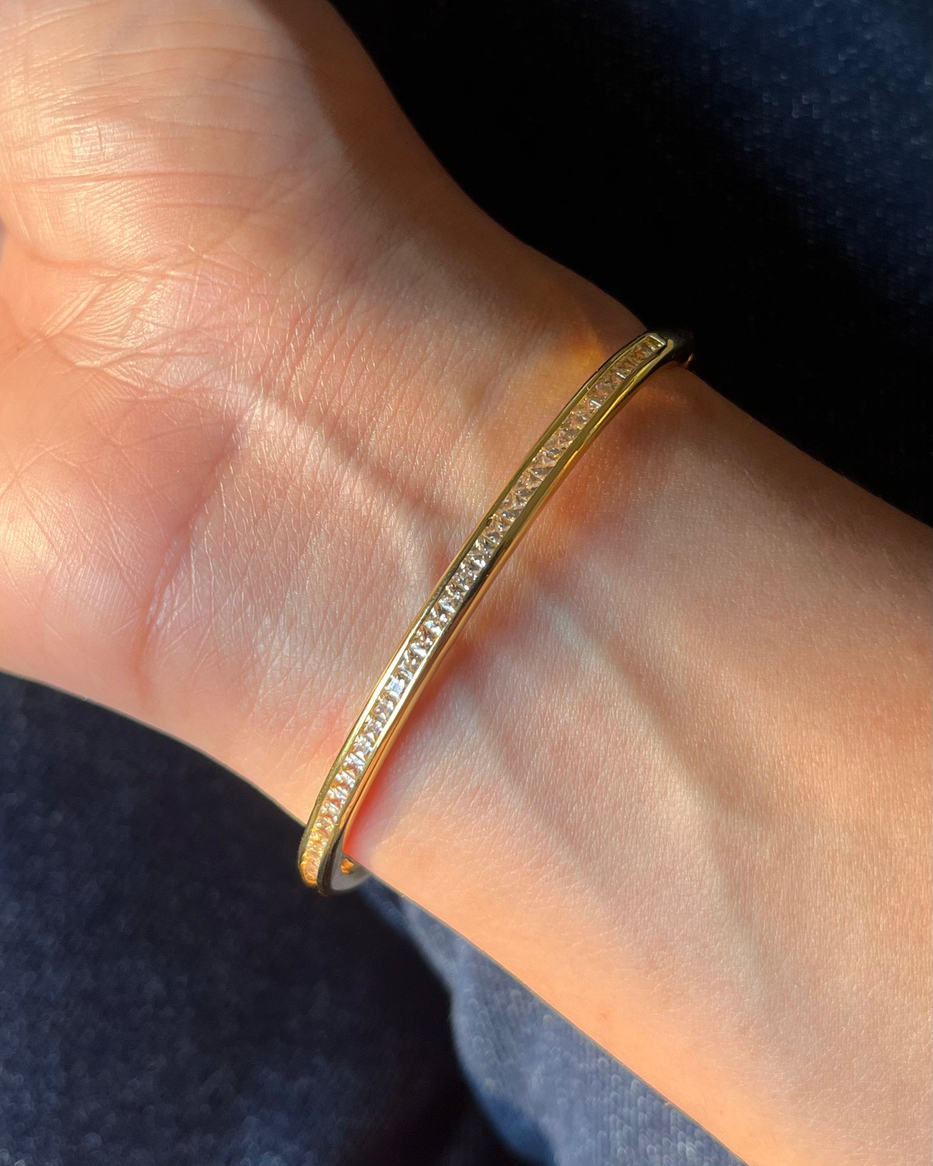 Slim Pavé Bangle